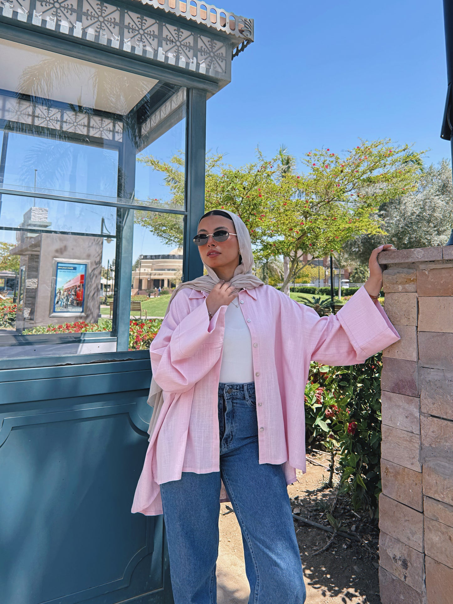 Ease Shirt - Rose
