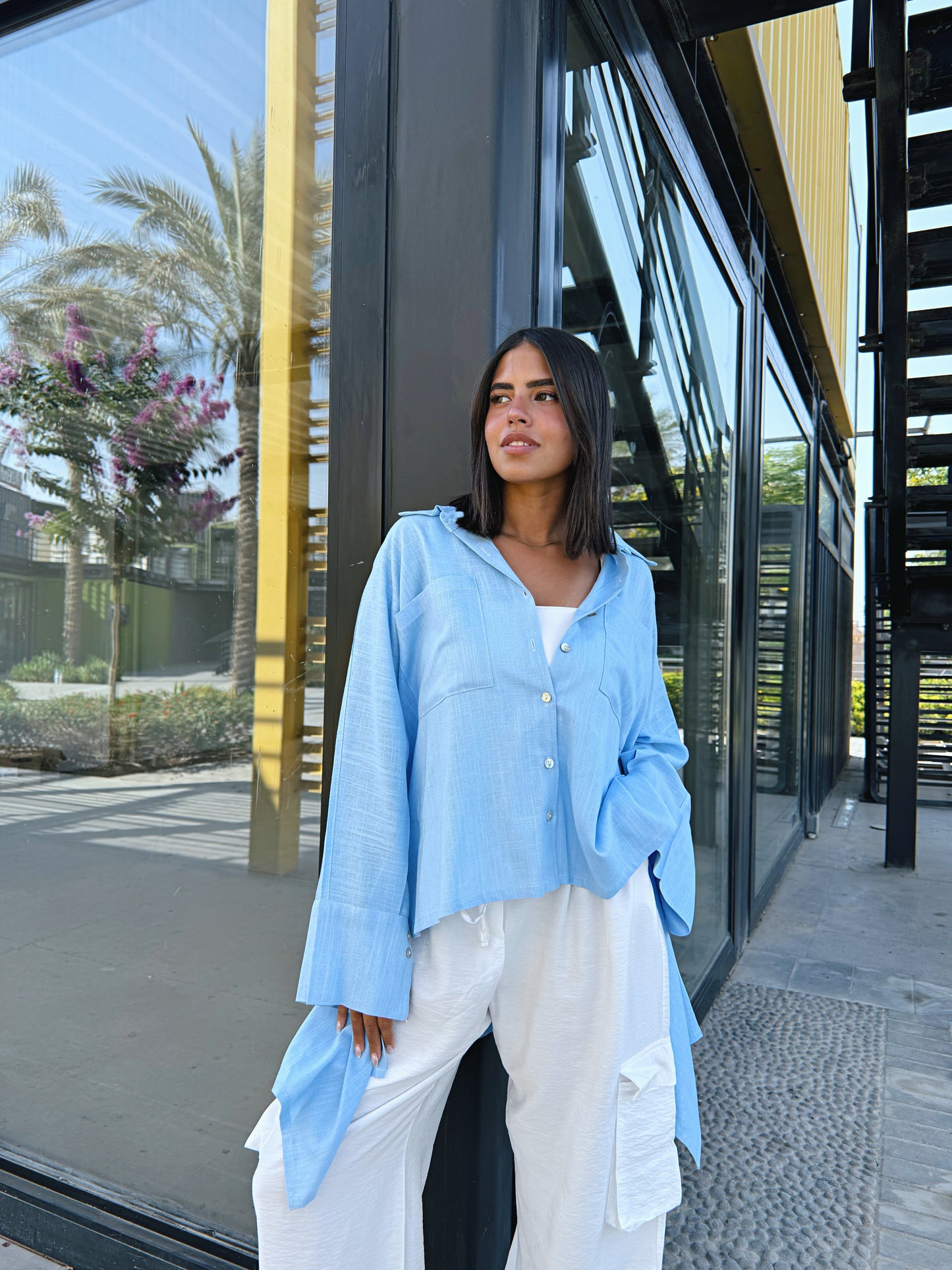 Livin’ In Shirt - Baby Blue
