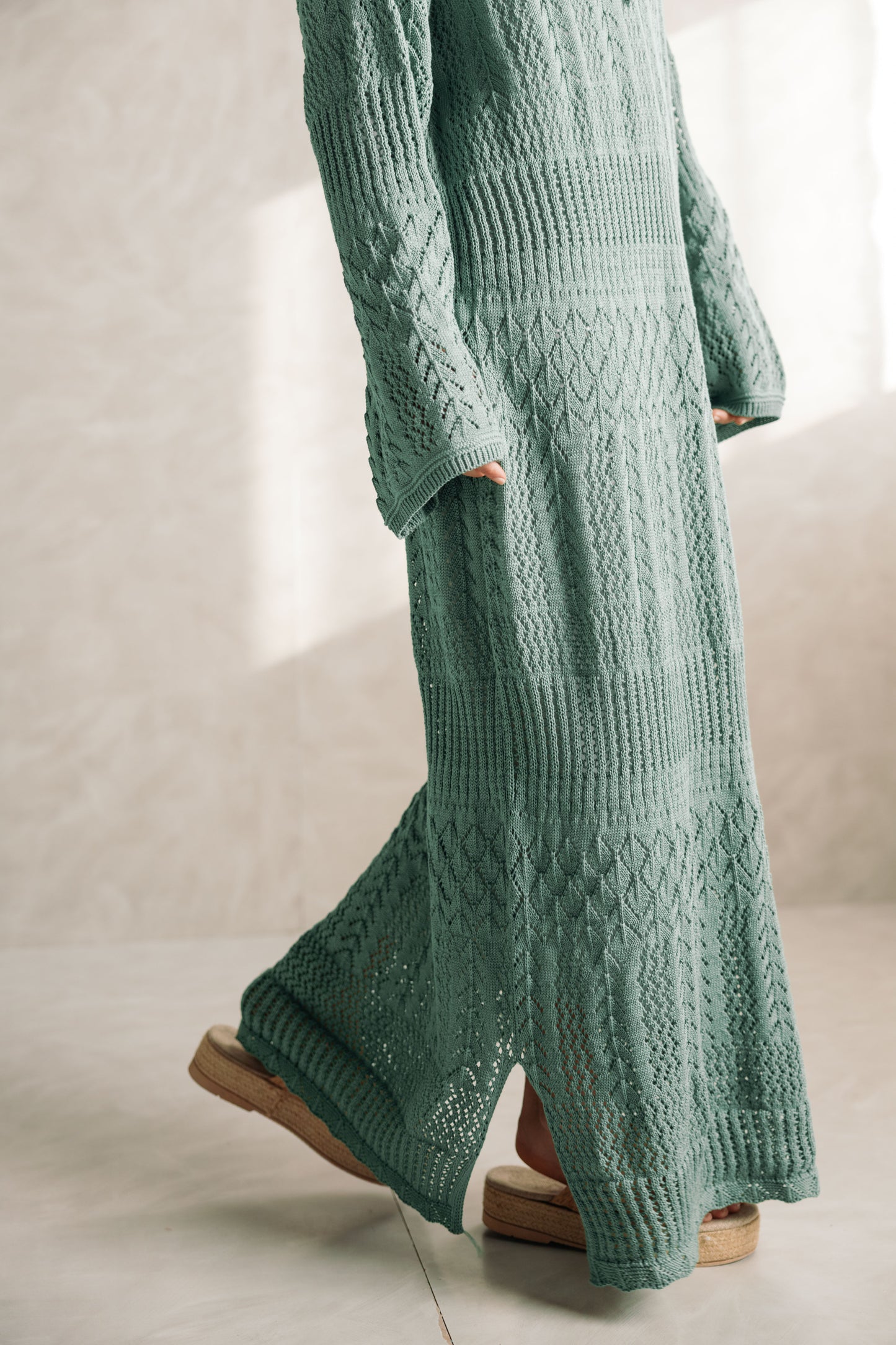 That Girl Knit Dress - Olive