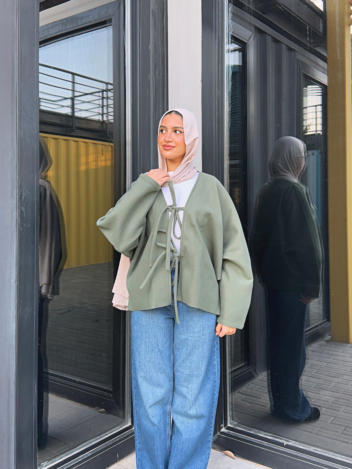 Butterfly Top - Olive