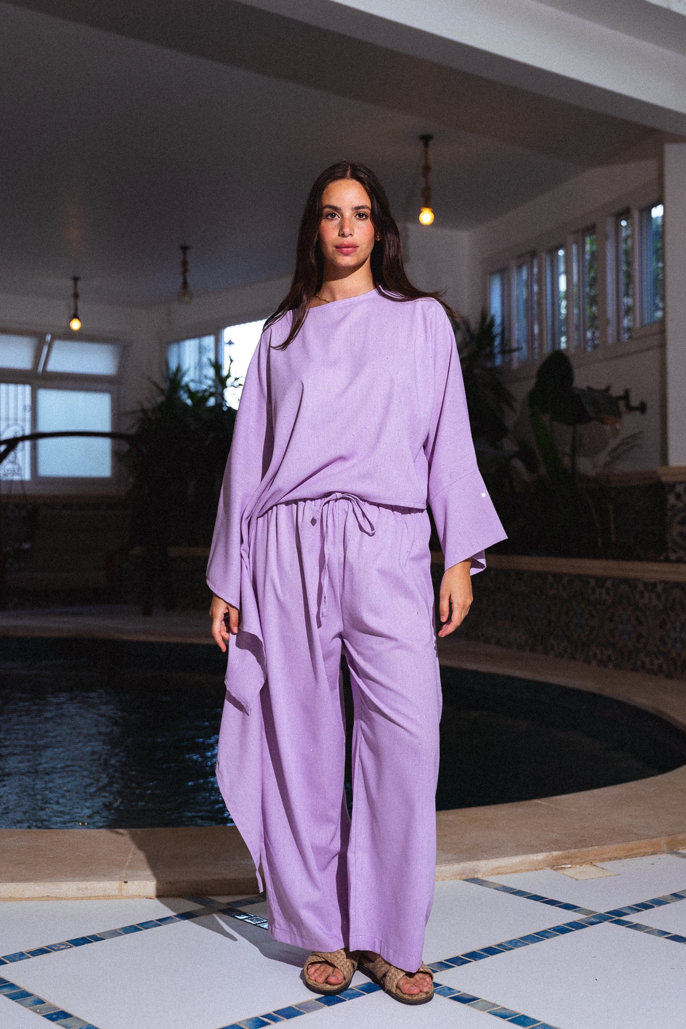Dazzled Zomorod Set - Lilac