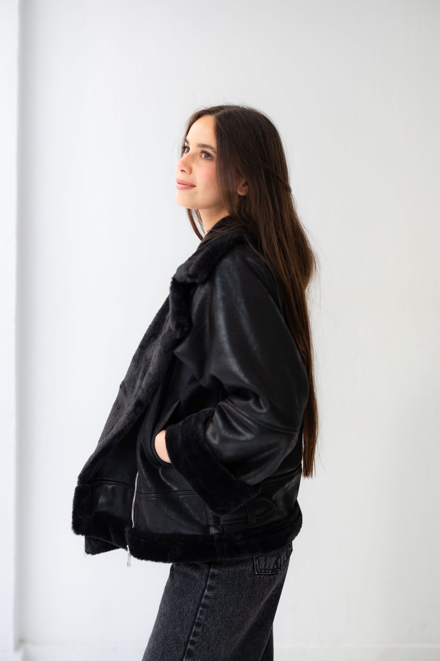 Winter Armor Leatherxfur Jacket