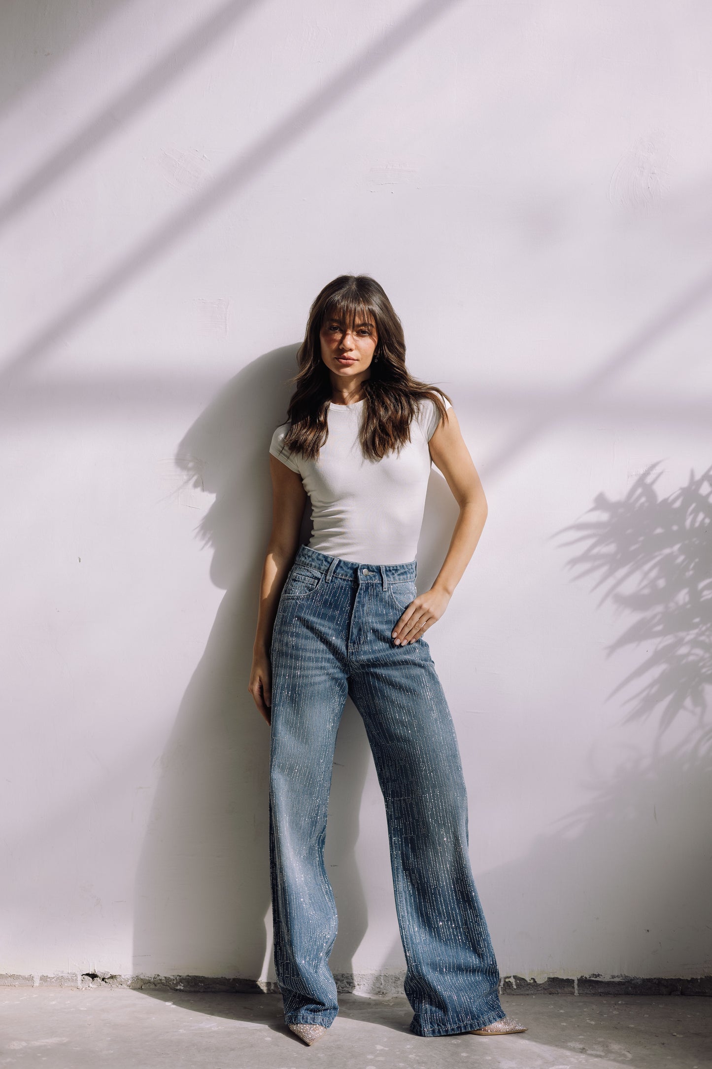 Showstopper Denim Pants - Washed Blue