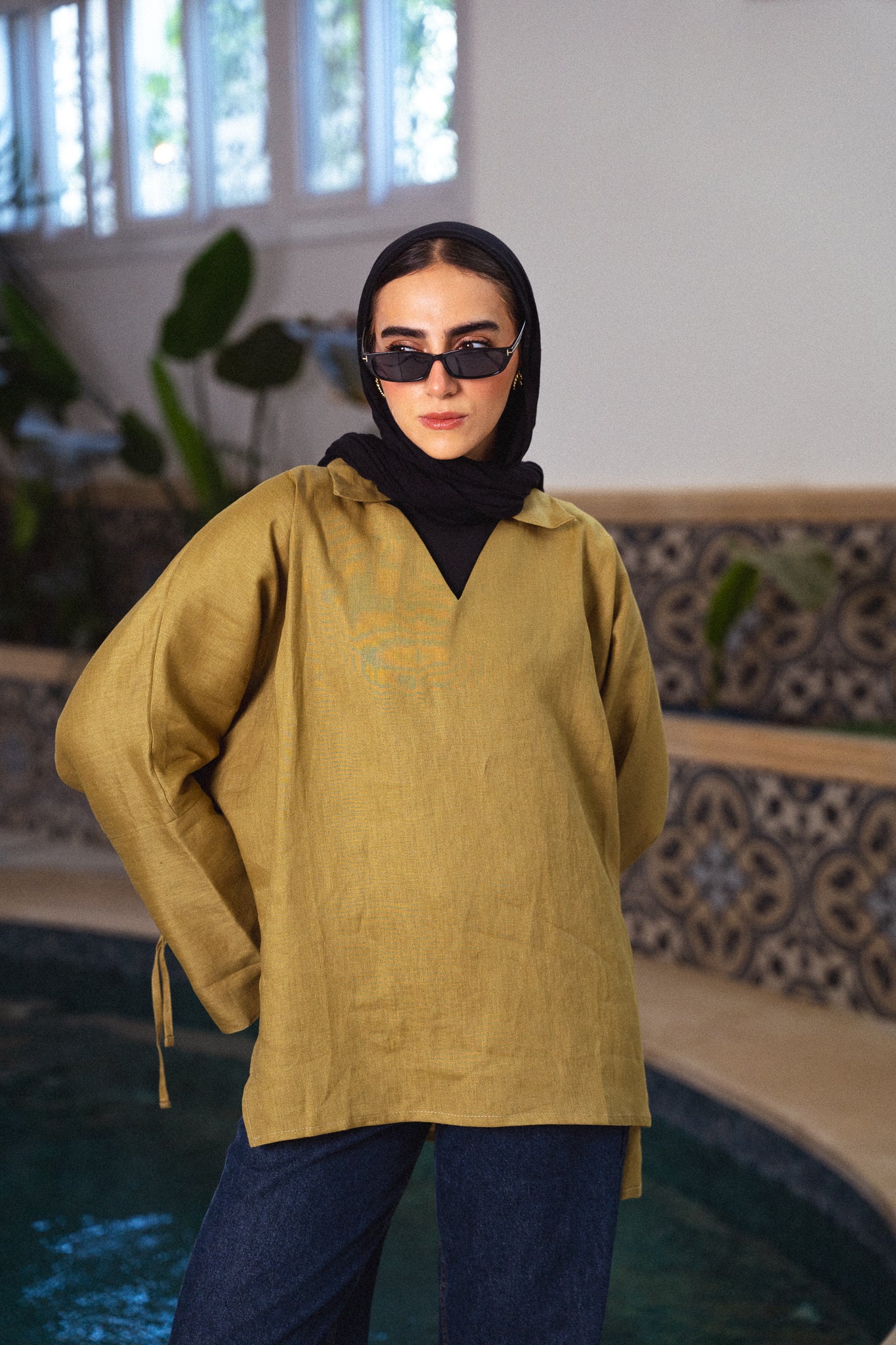 Linen Soul Top - Kiwi