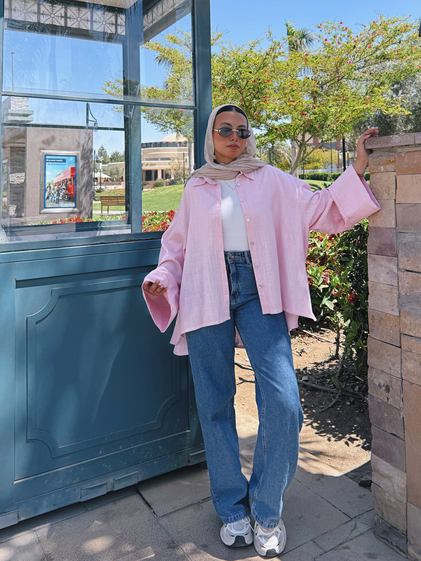 Ease Shirt - Rose
