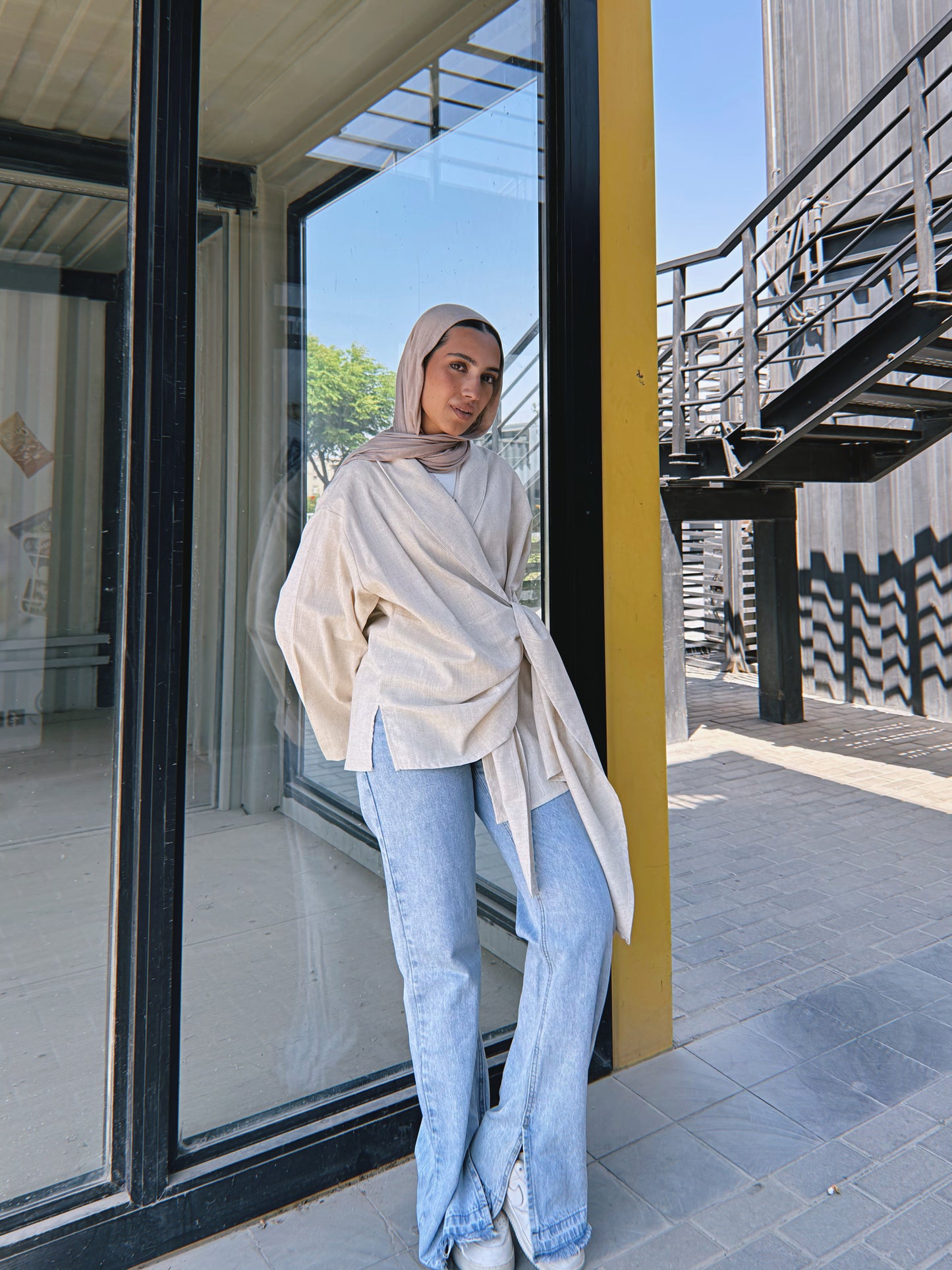 Softly Wrap Kimono - Cream