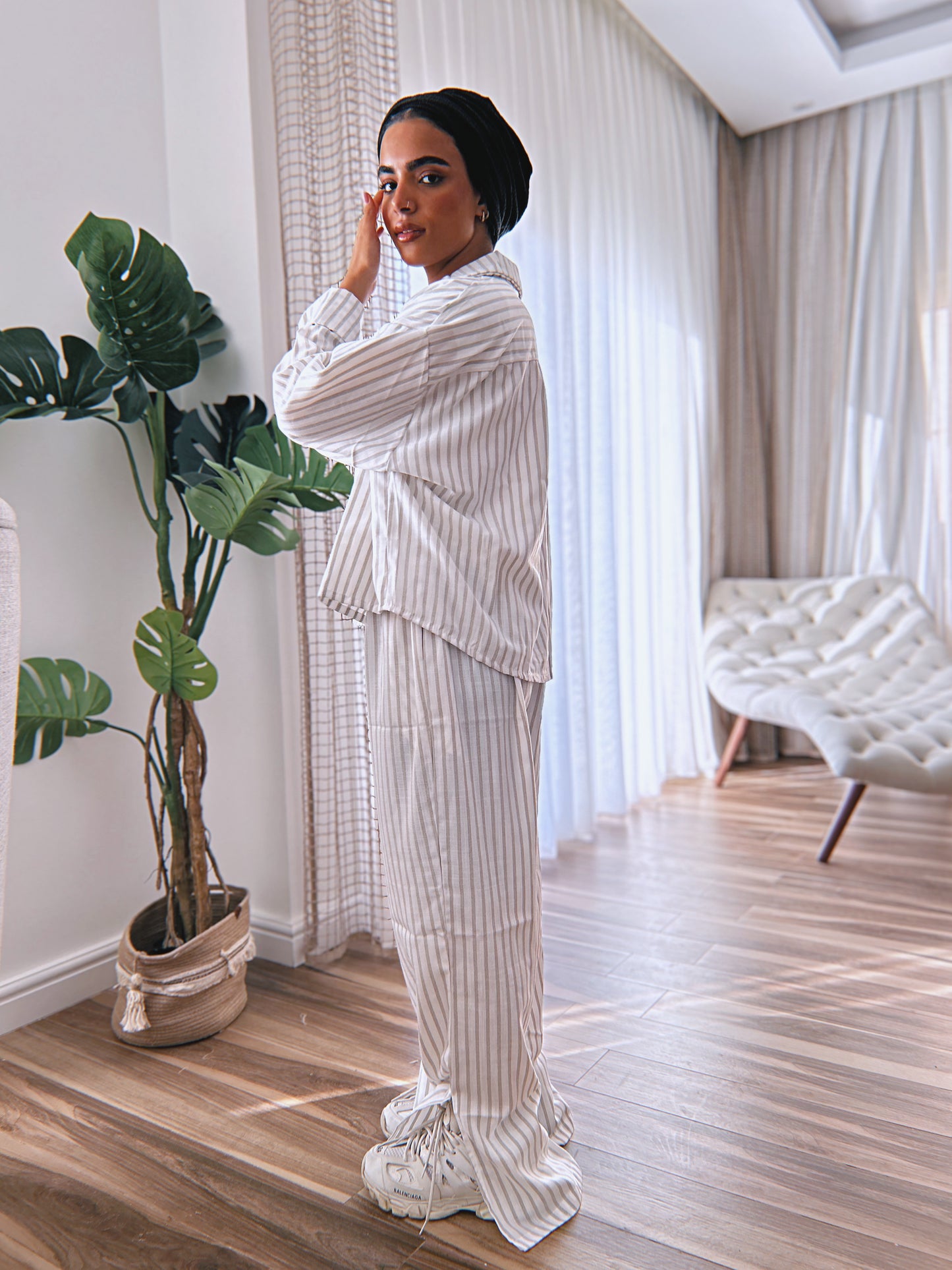 Stripe Set - Beige
