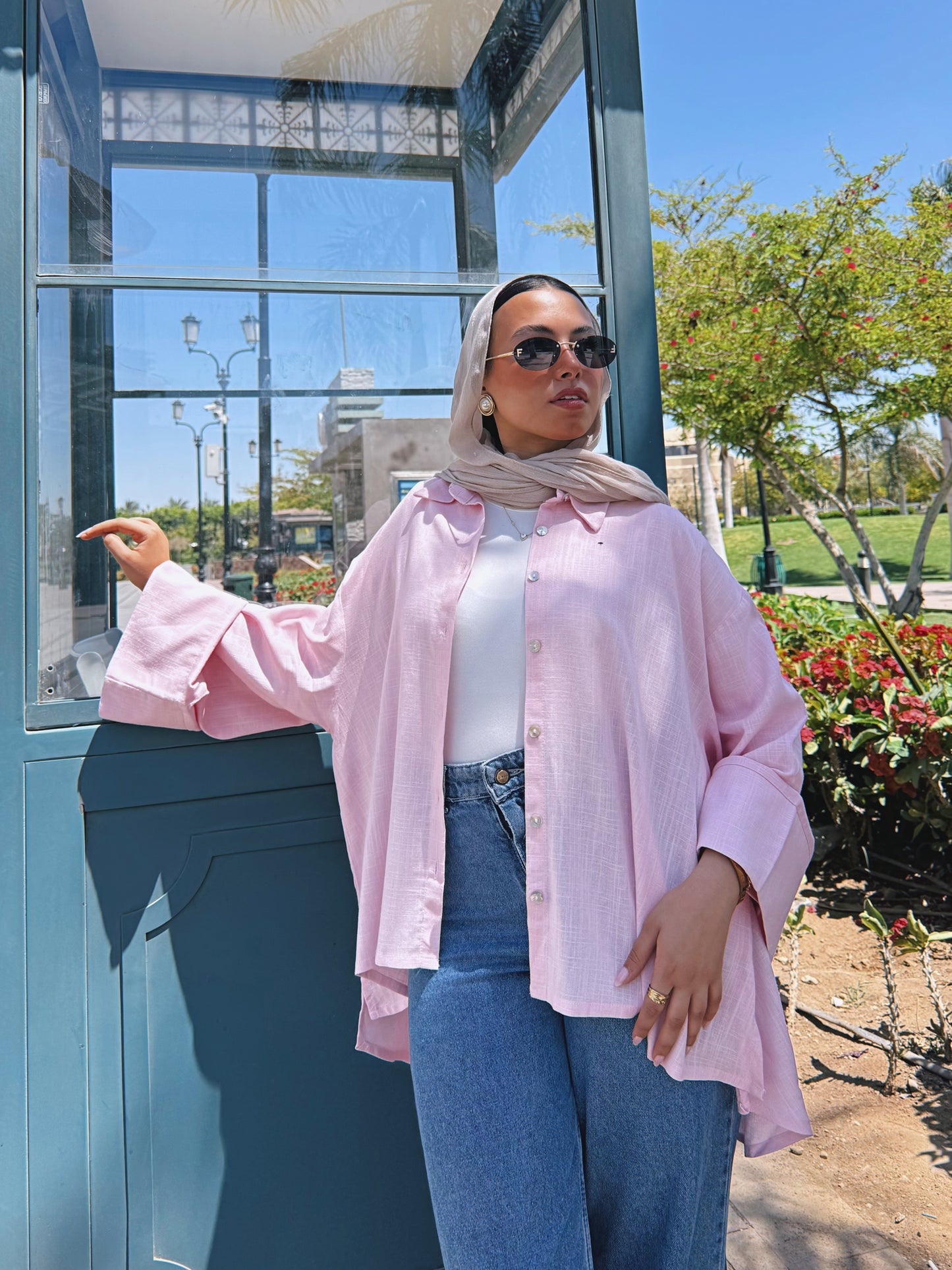 Ease Shirt - Rose