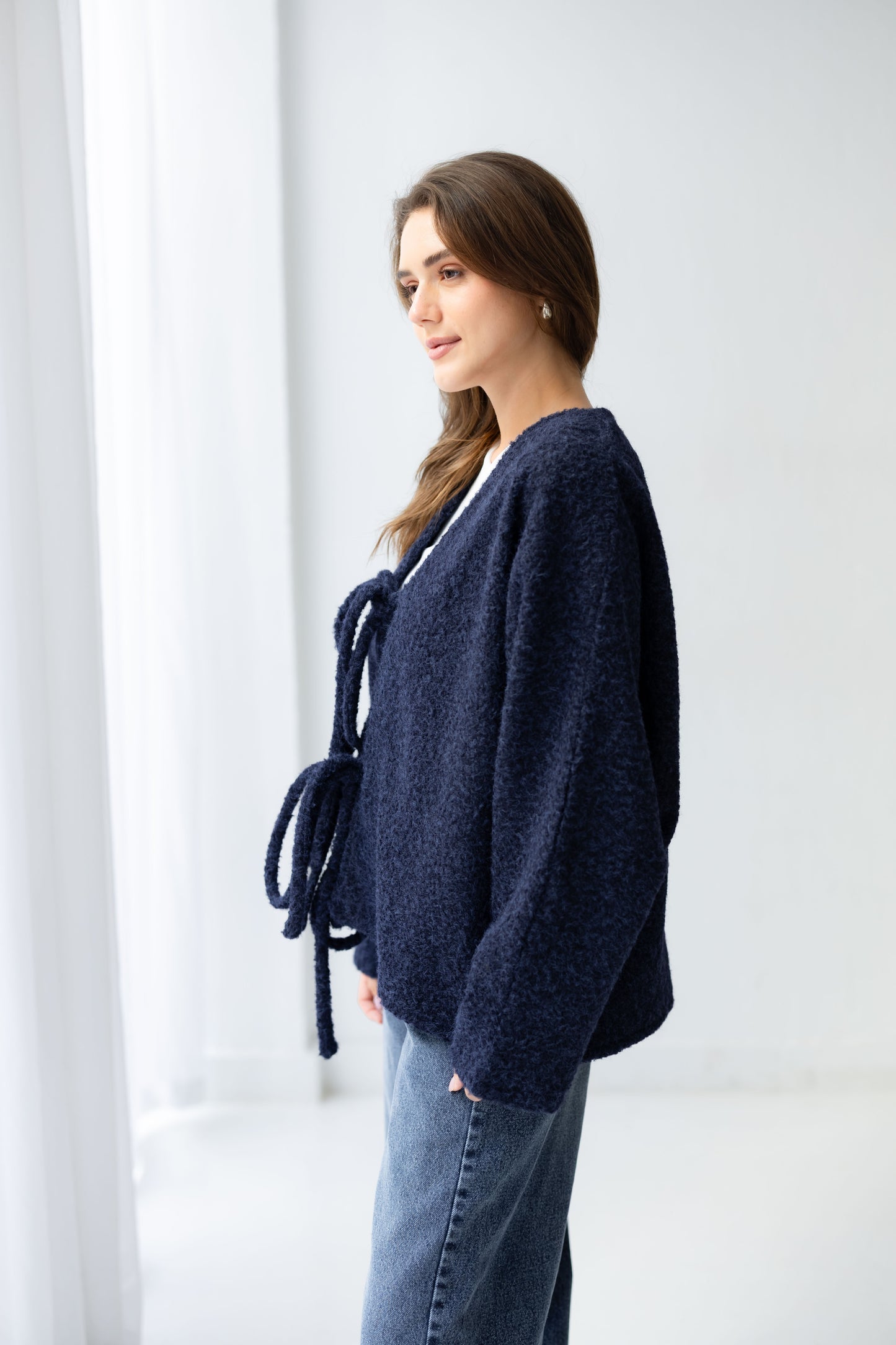 Dream Butterfly Top - Deep Navy