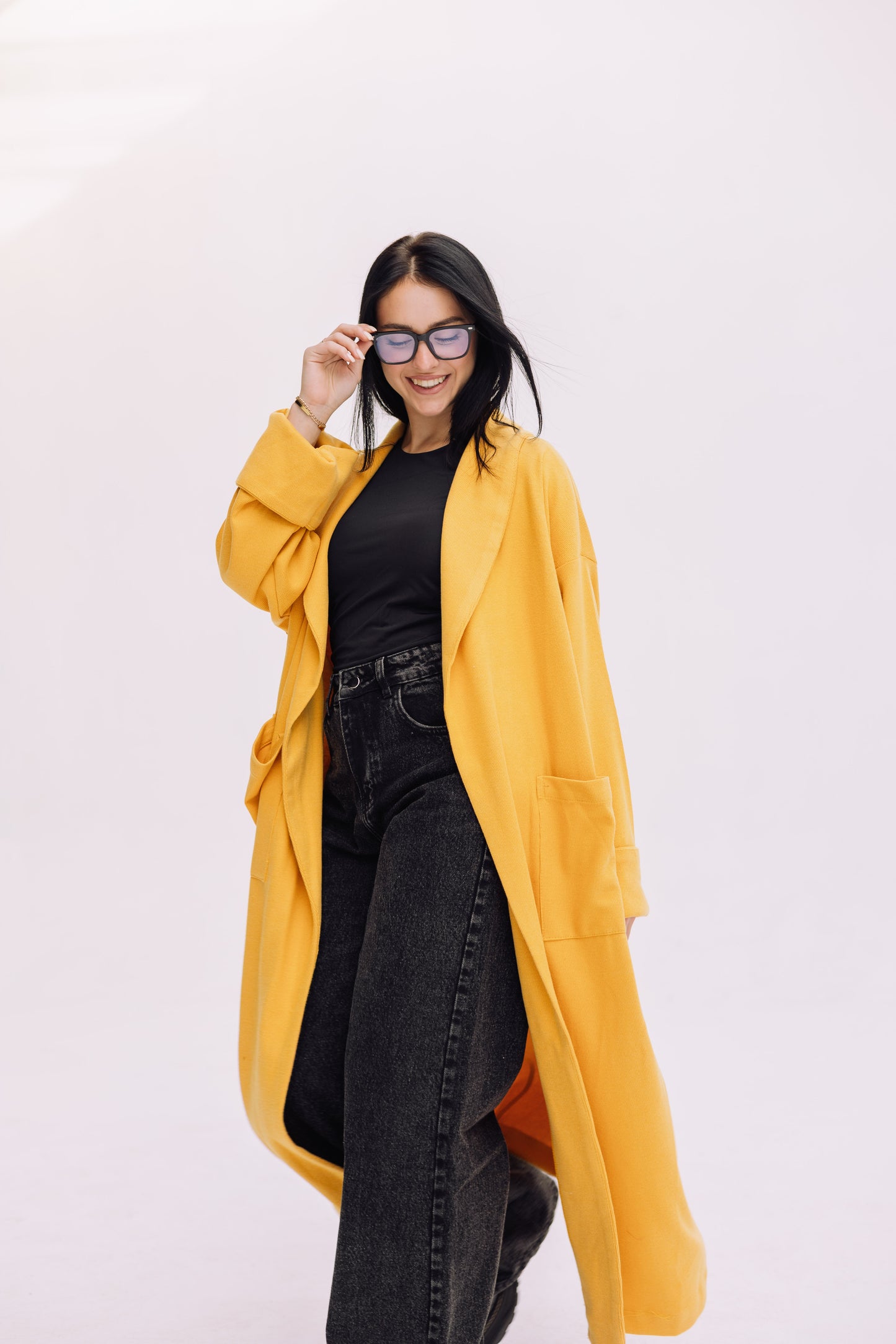 Cardigan Coat - Honey