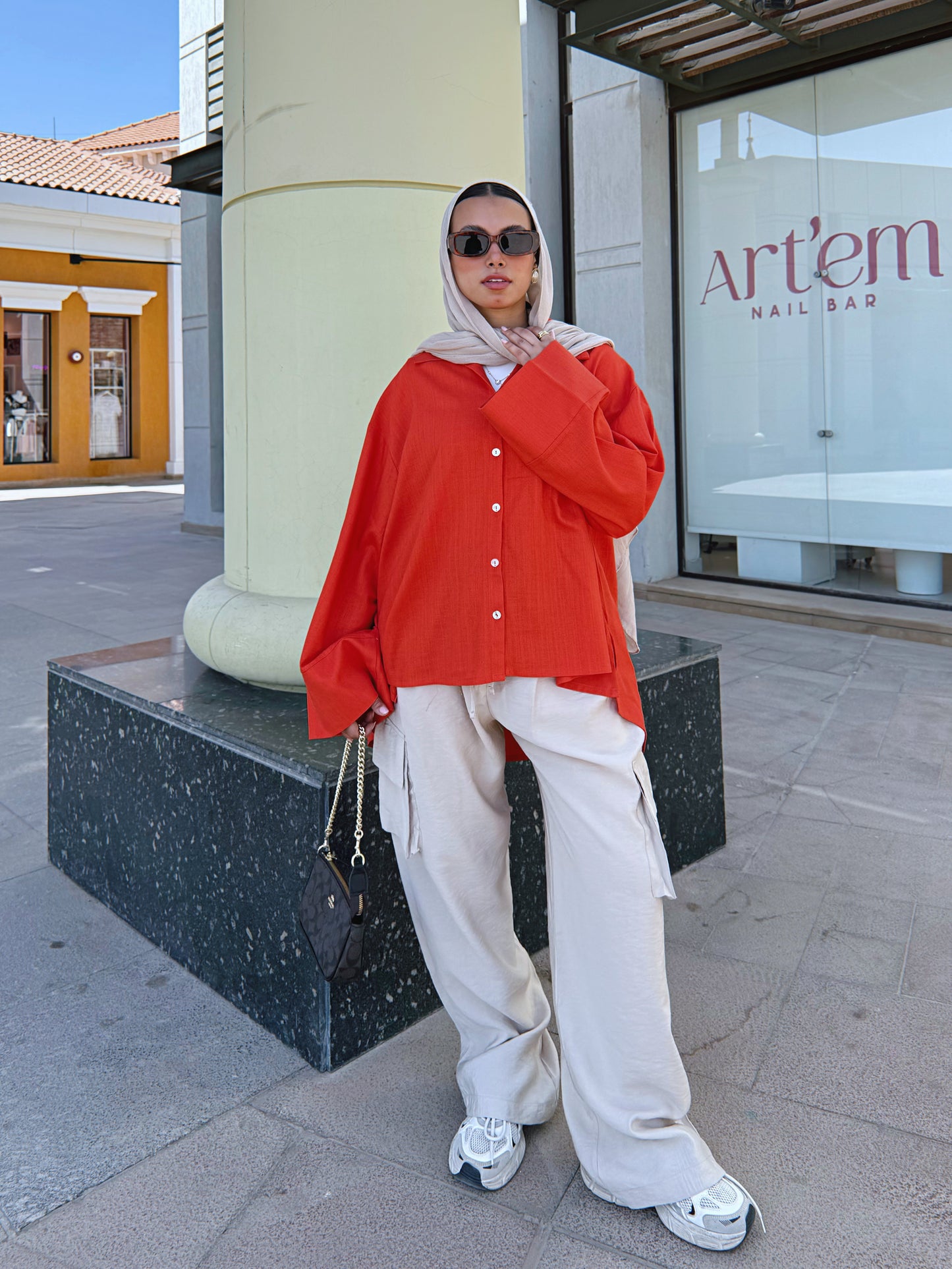 Ease Shirt - Chrome Orange