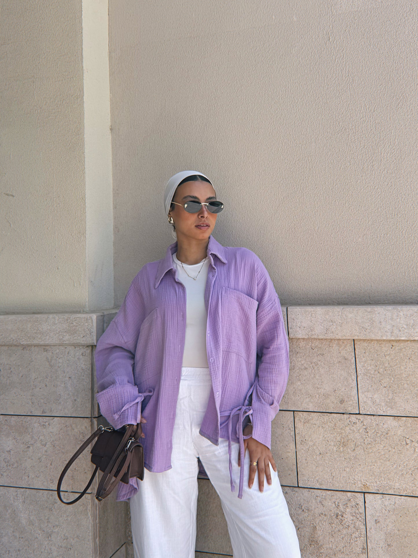 Blooming Shirt - Lilac