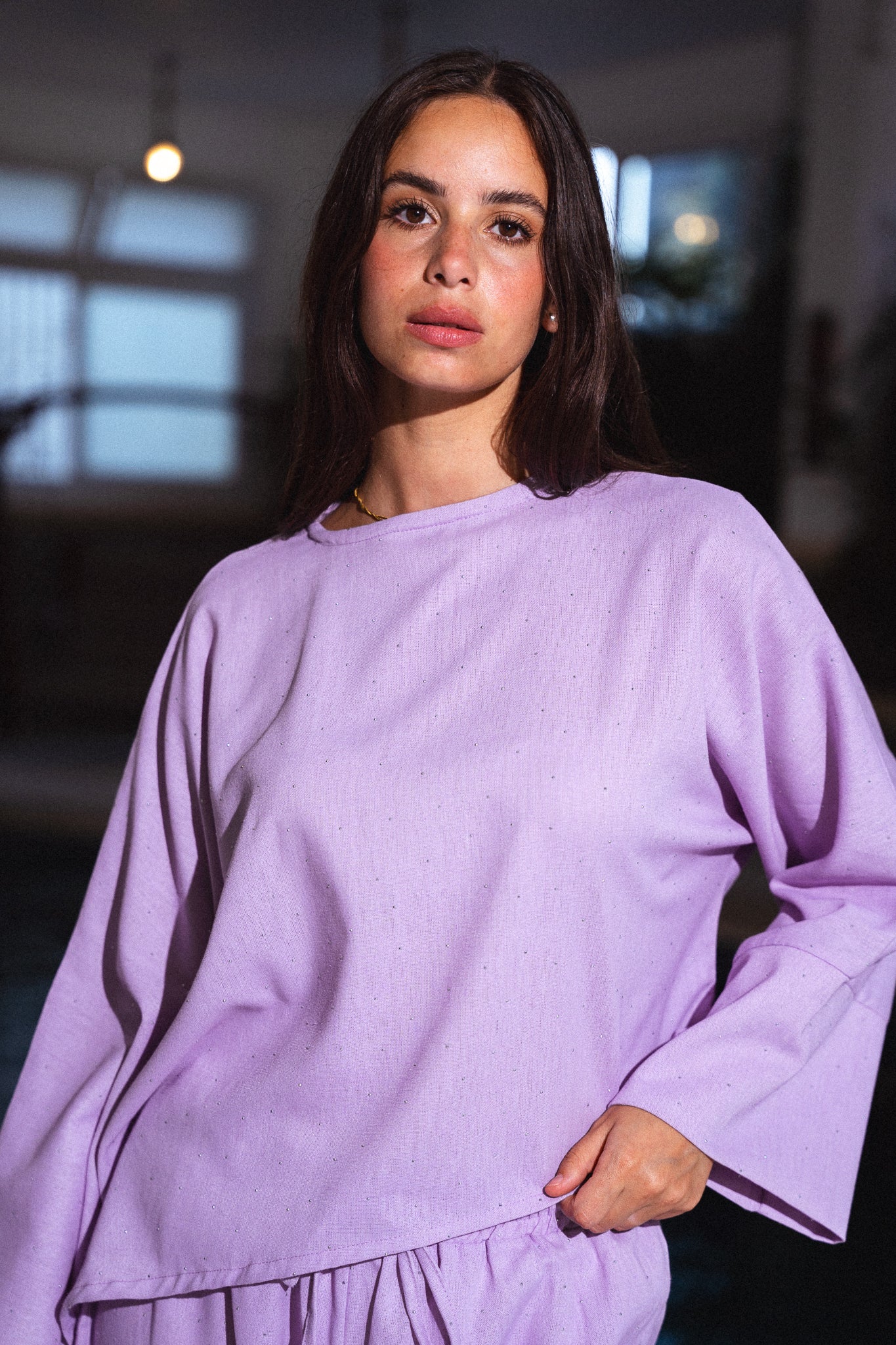 Dazzled Zomorod Set - Lilac