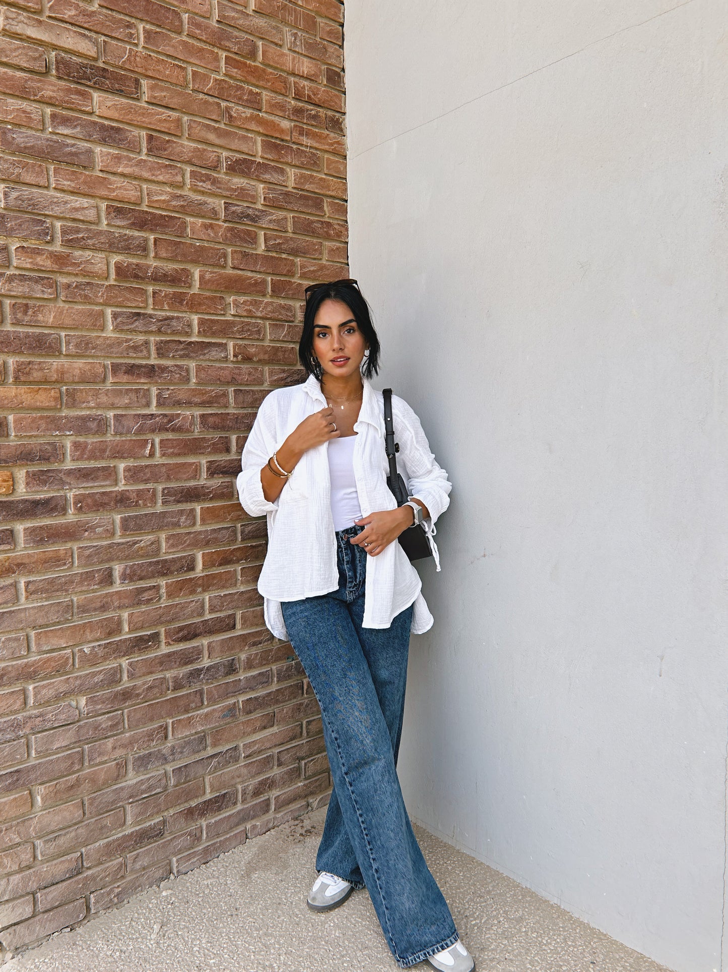 Blooming Shirt - White