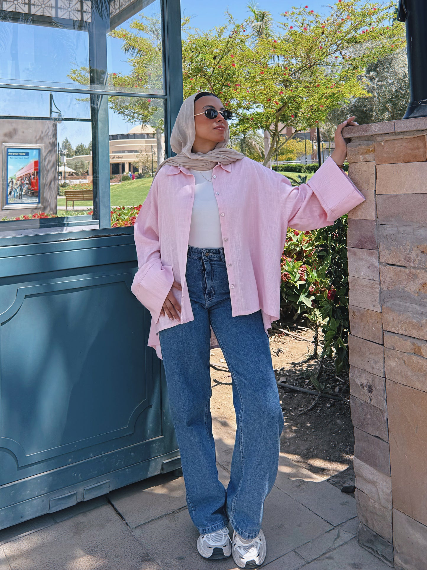 Ease Shirt - Rose