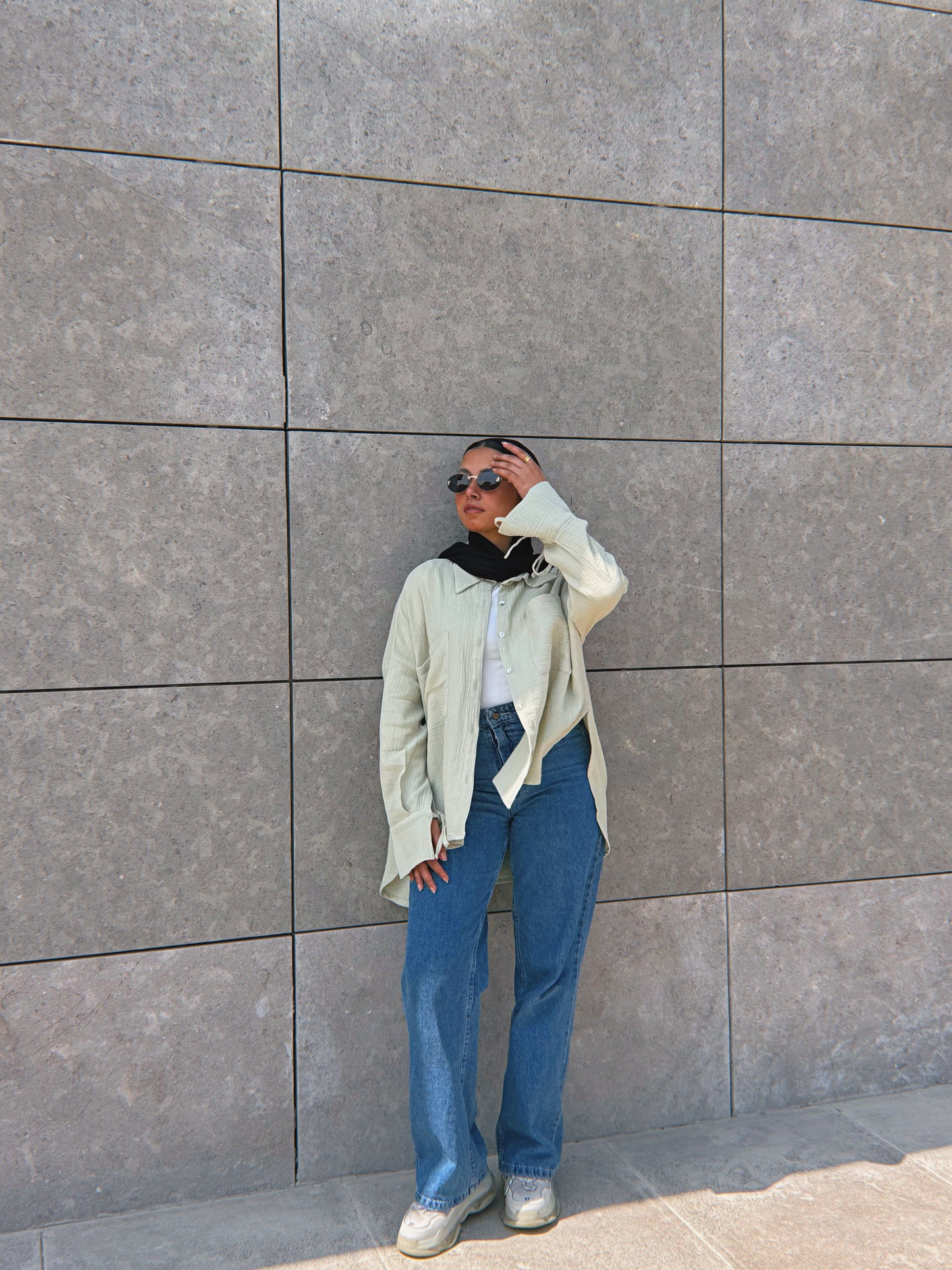 Blooming Shirt - Basil