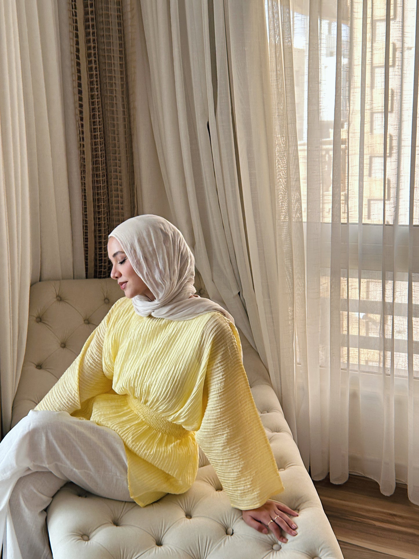 Palm Top - Butter Yellow