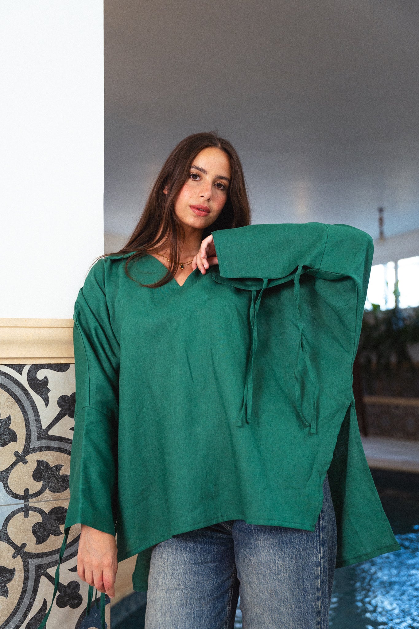 Linen Soul Top - Genzary