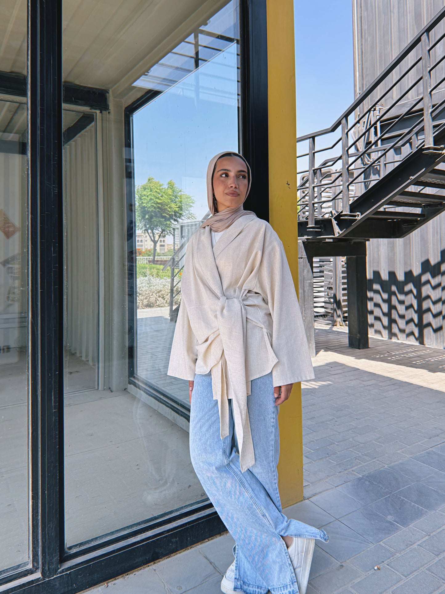 Softly Wrap Kimono - Cream