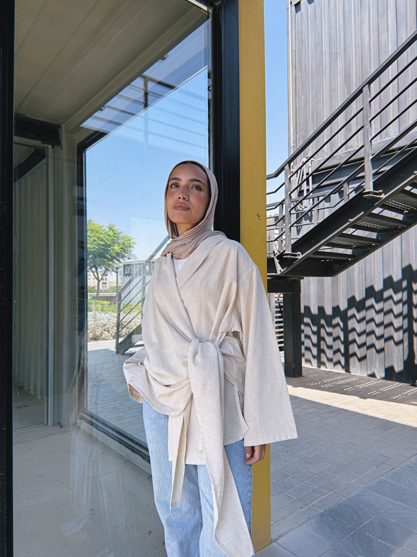 Softly Wrap Kimono - Cream