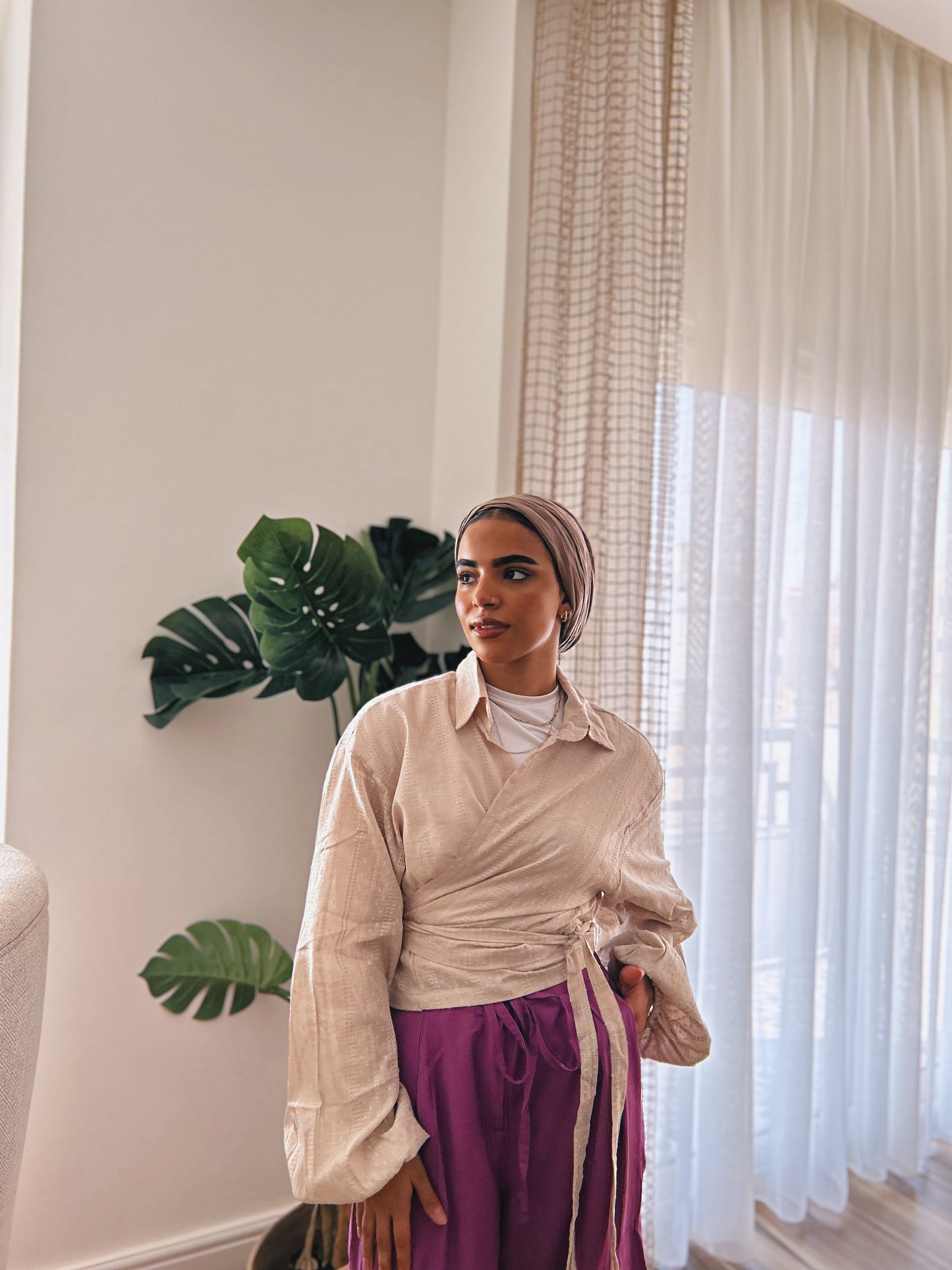 Let Me Breathe Top - Khaki