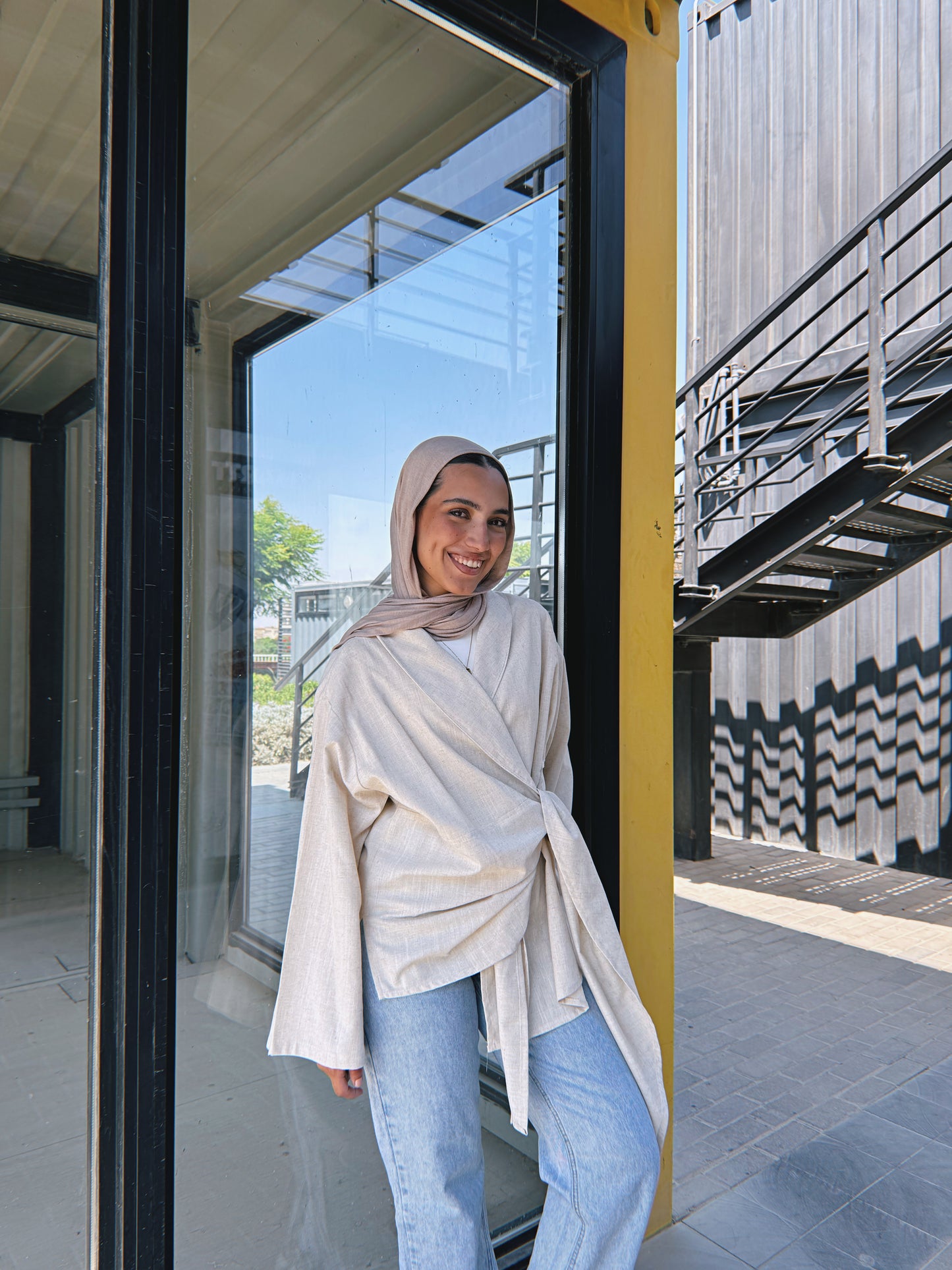 Softly Wrap Kimono - Cream