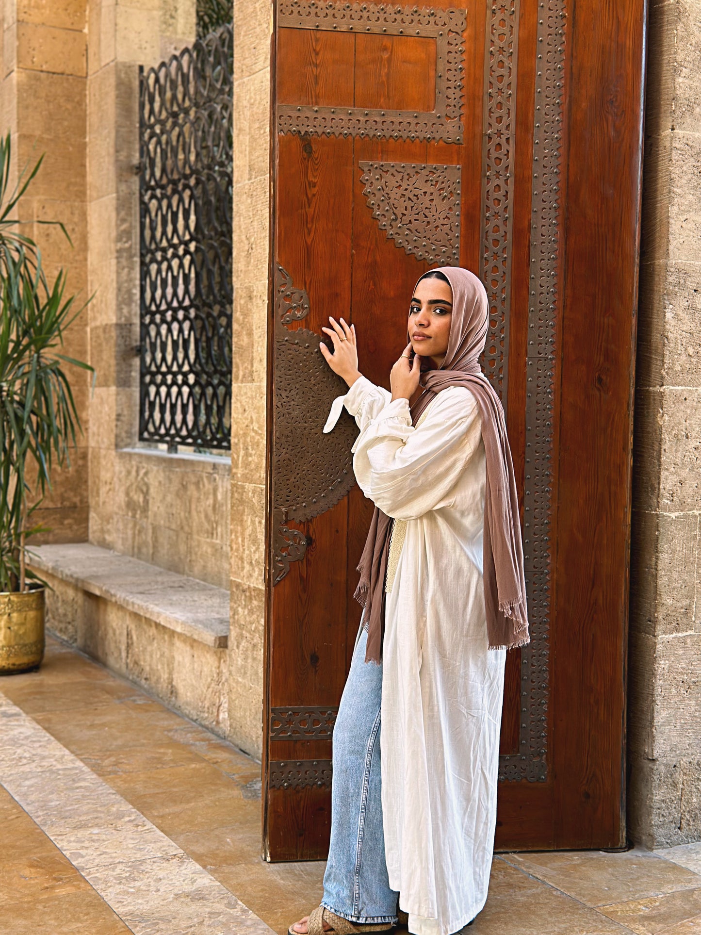 Simplicity Kaftan - Offwhite