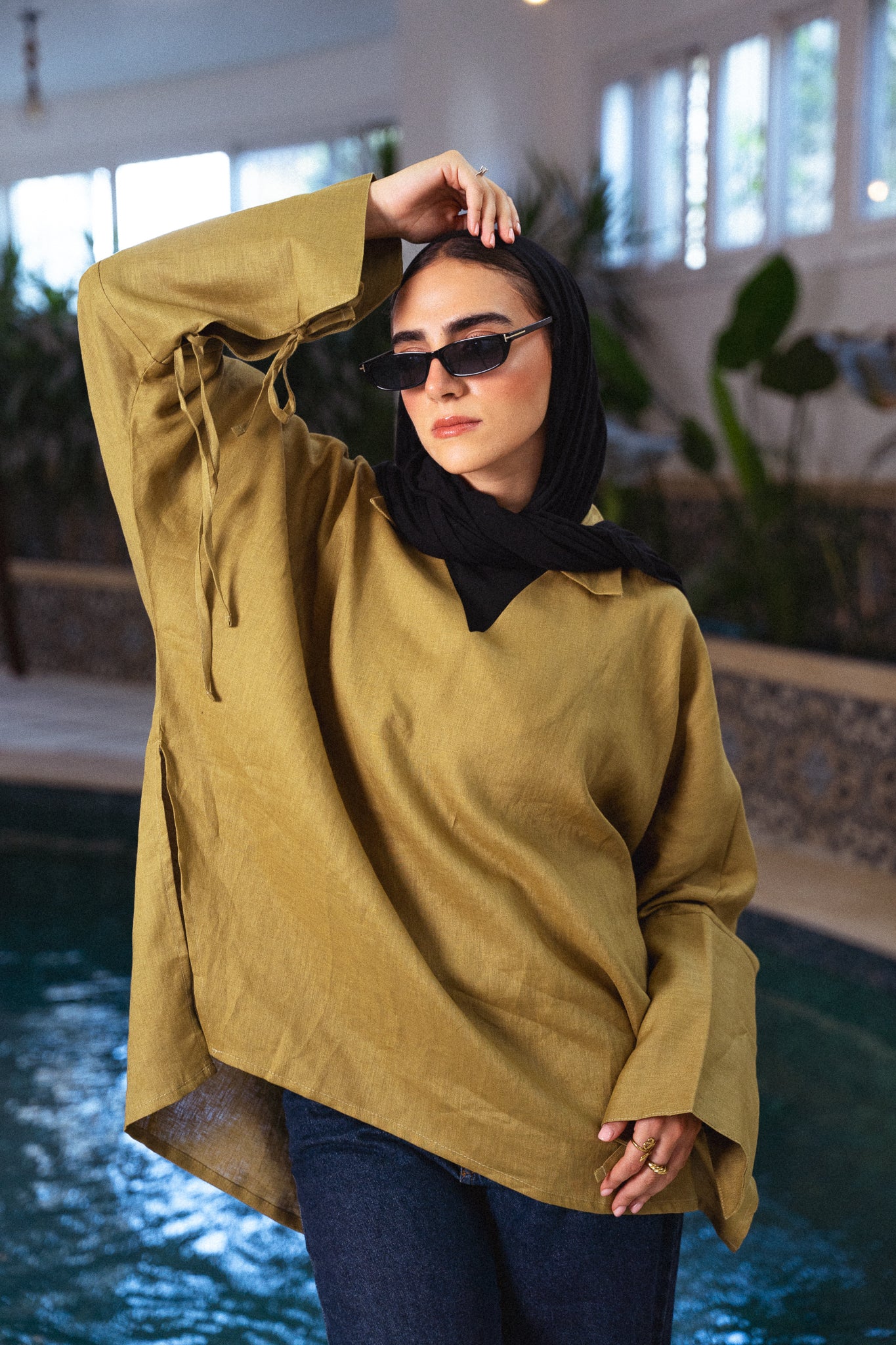 Linen Soul Top - Kiwi