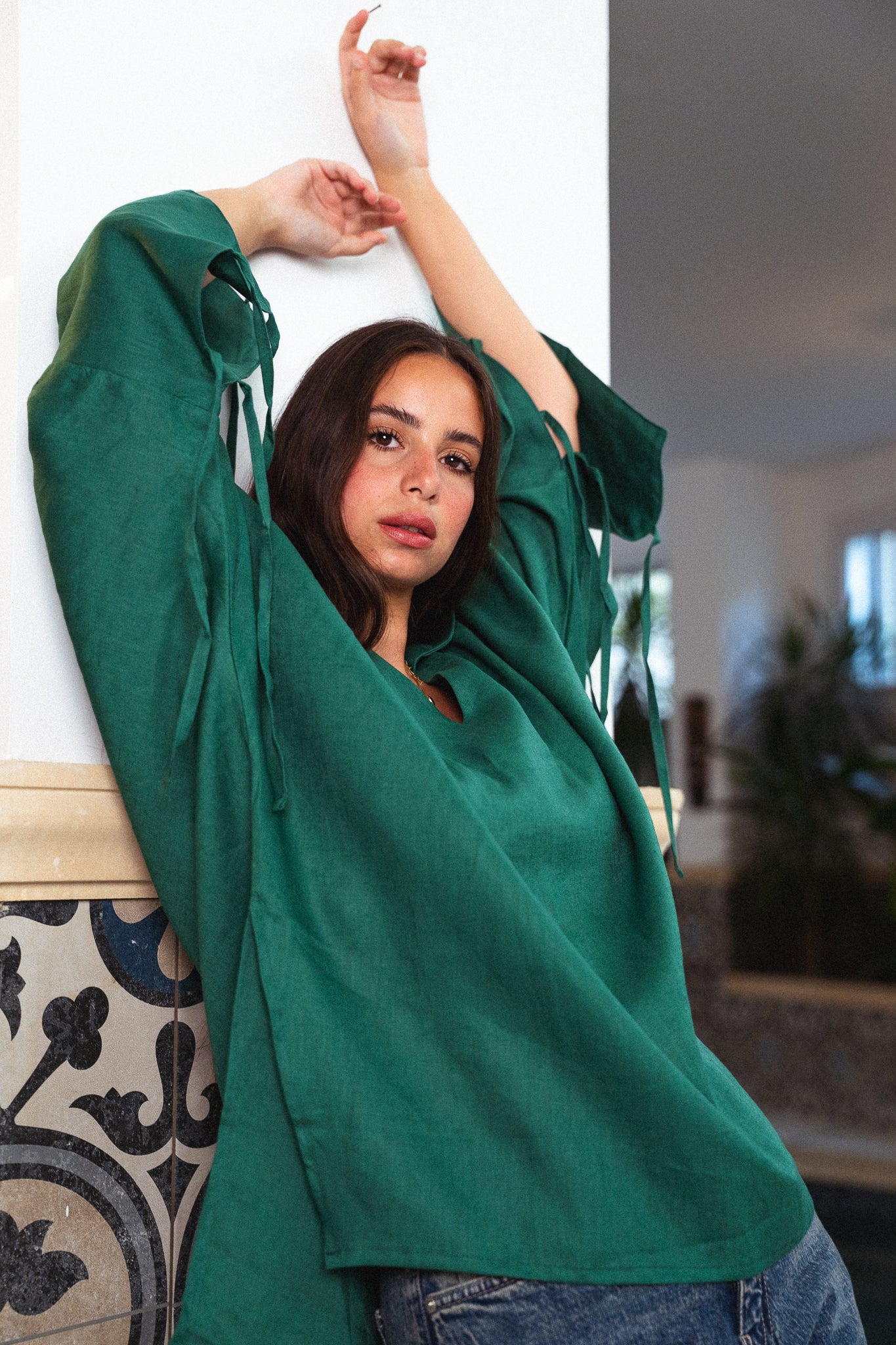 Linen Soul Top - Genzary