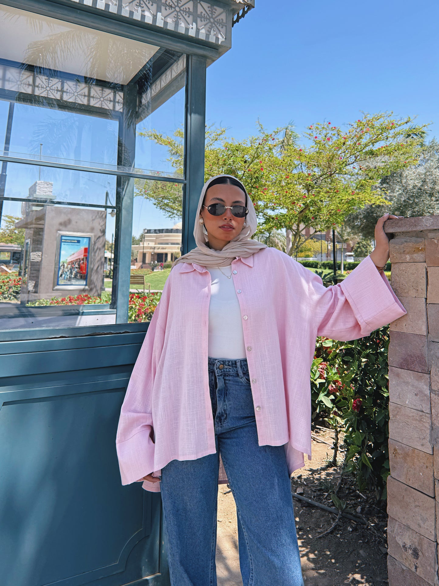 Ease Shirt - Rose