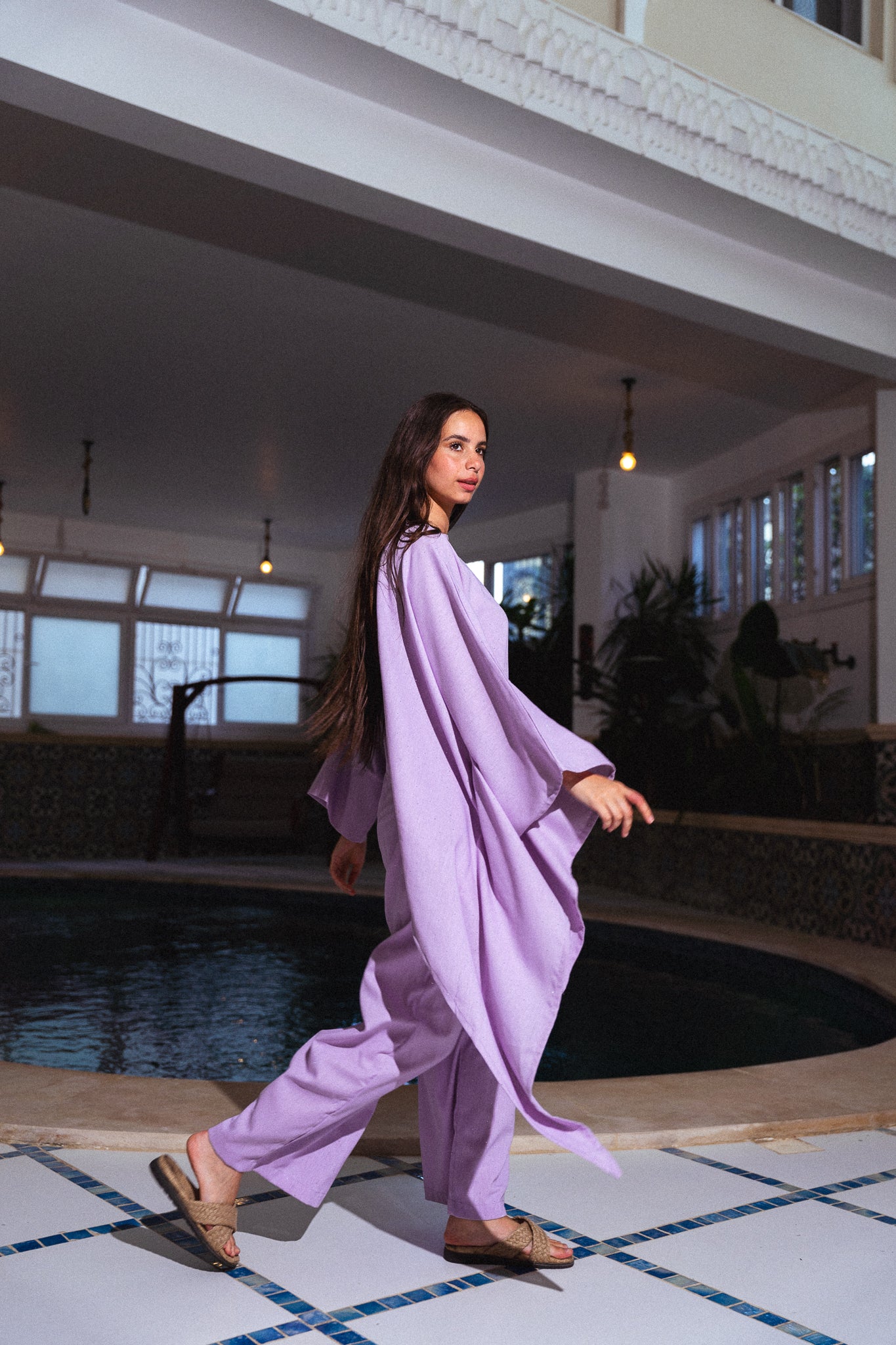 Dazzled Zomorod Set - Lilac