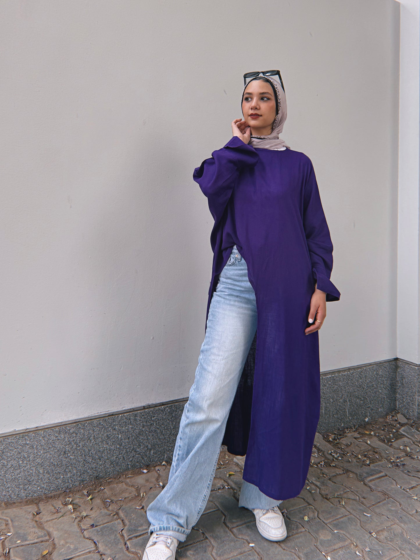 Asilah Top - Violet