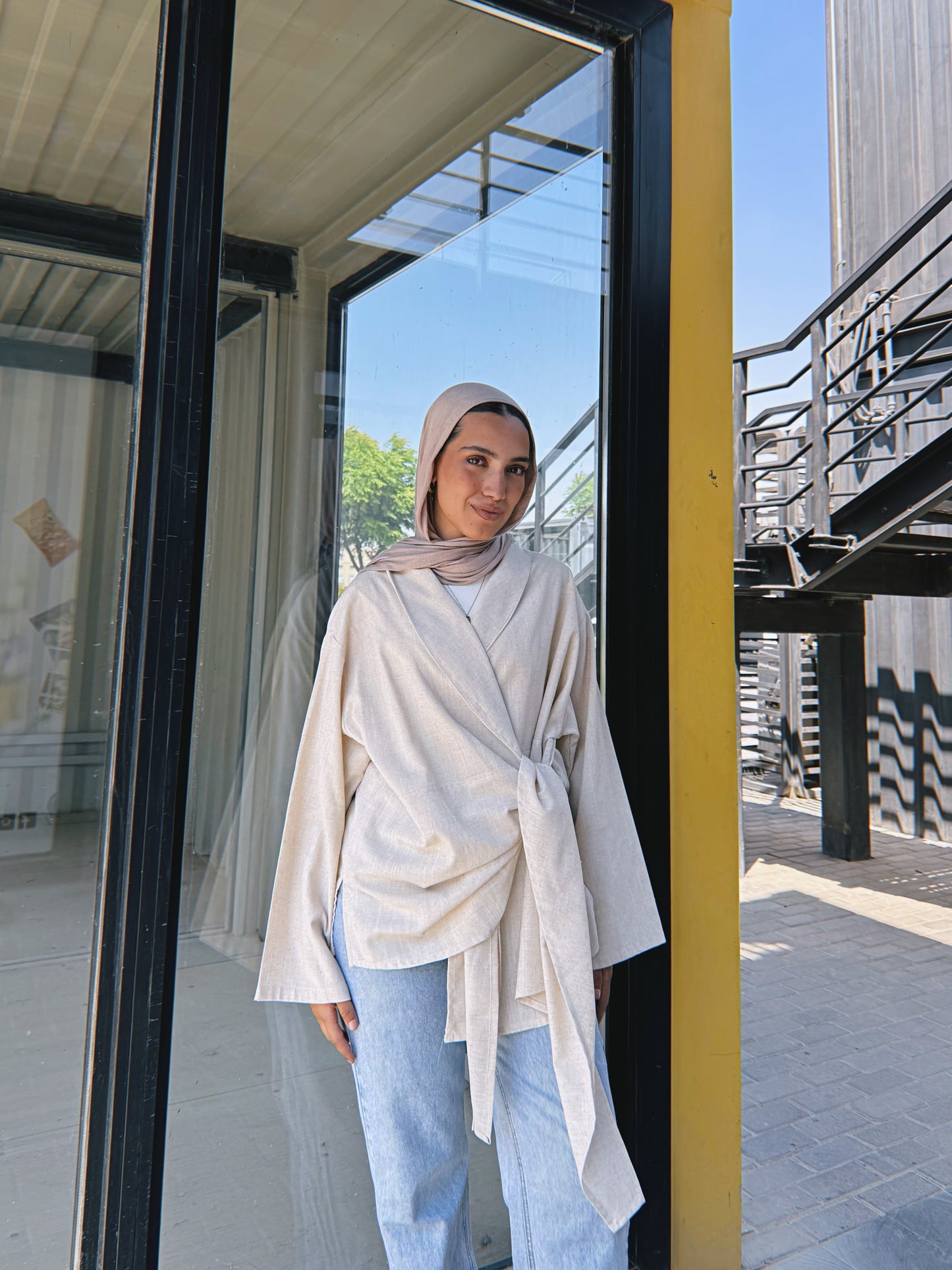 Softly Wrap Kimono - Cream