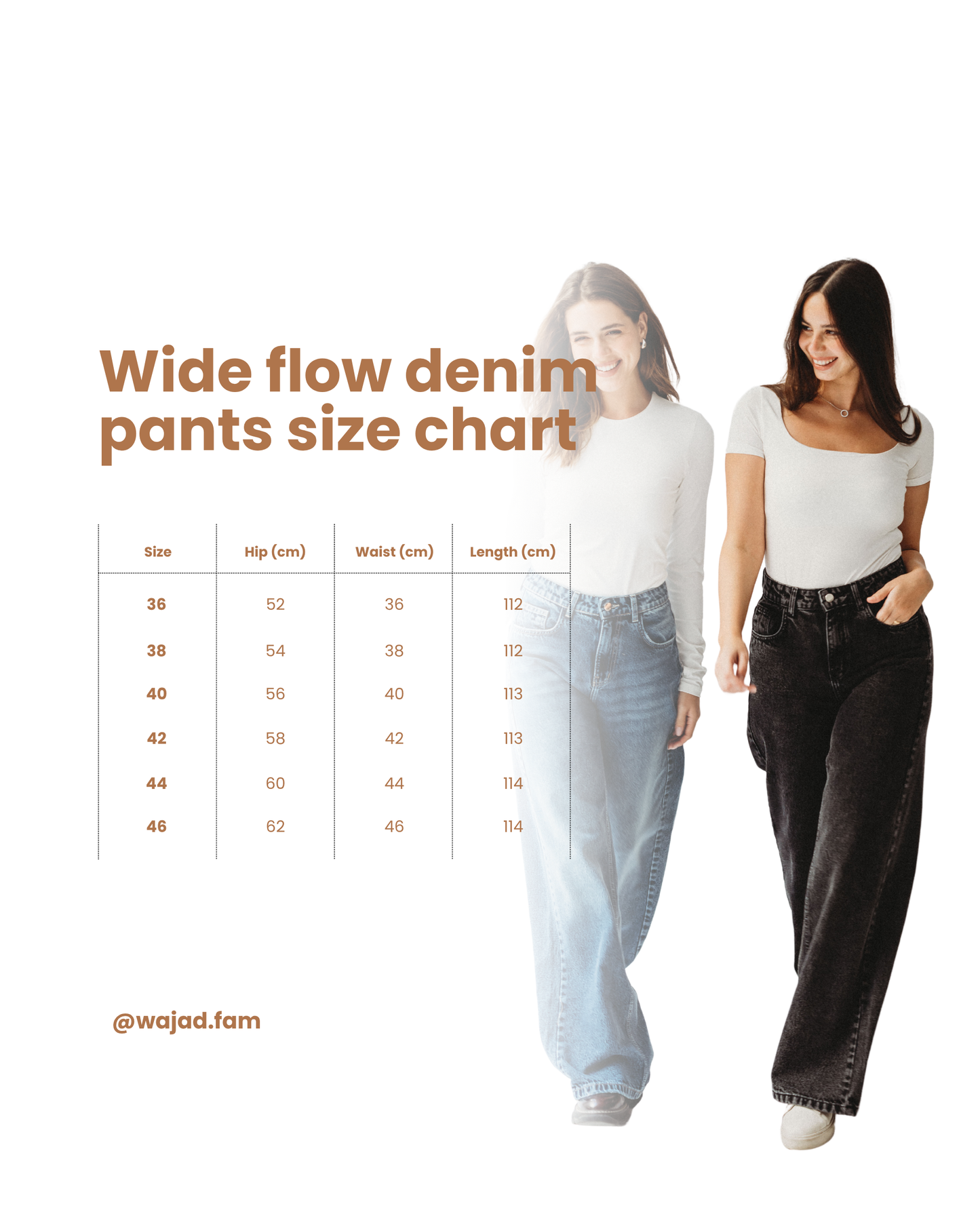 Wide Flow Denim Pants - Ash Black