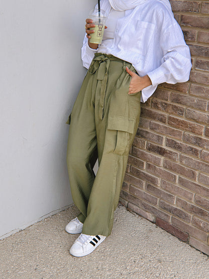 Sana Pants - Olive