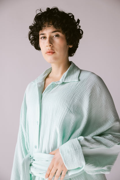 Off-Duty Shirt - Aqua