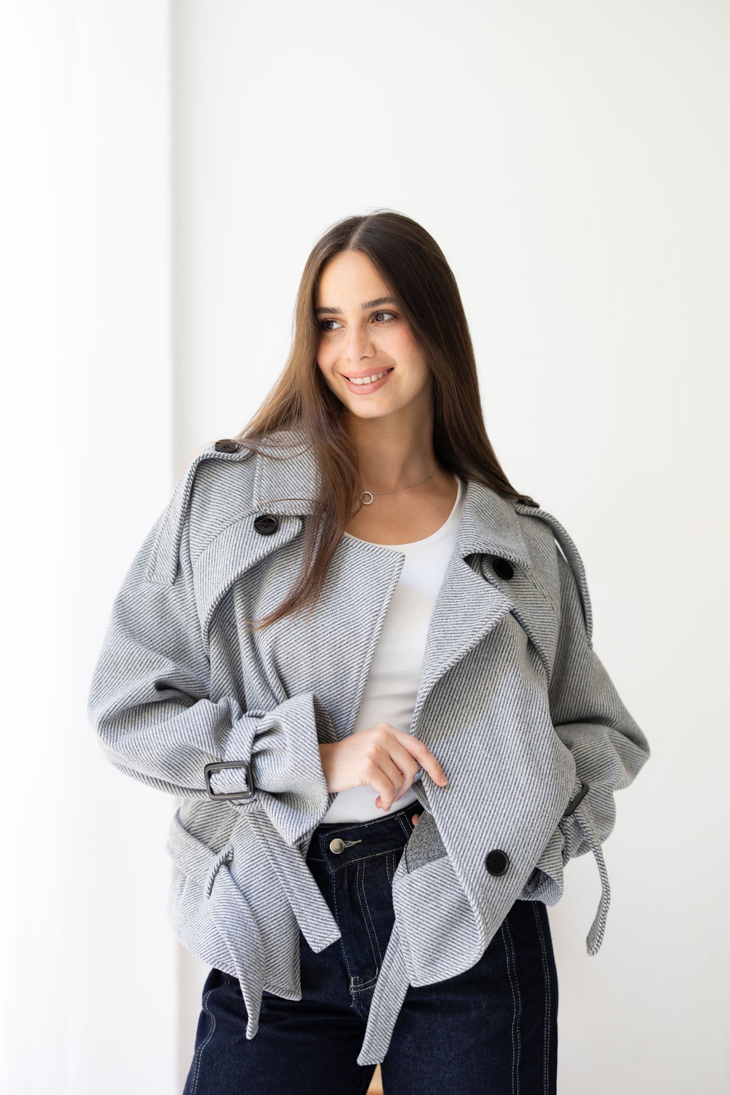 Dominant Jacket - Light Grey