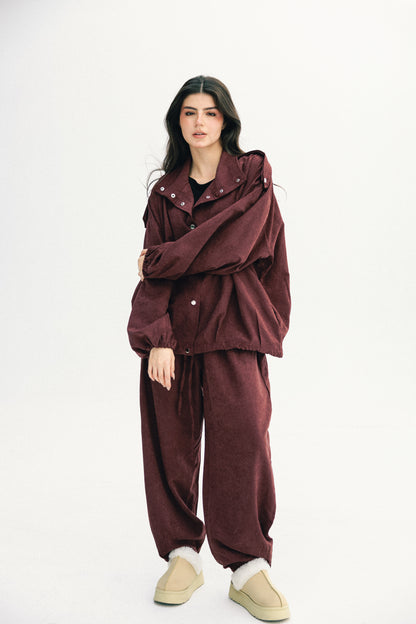 On The Go Set - Burgundy