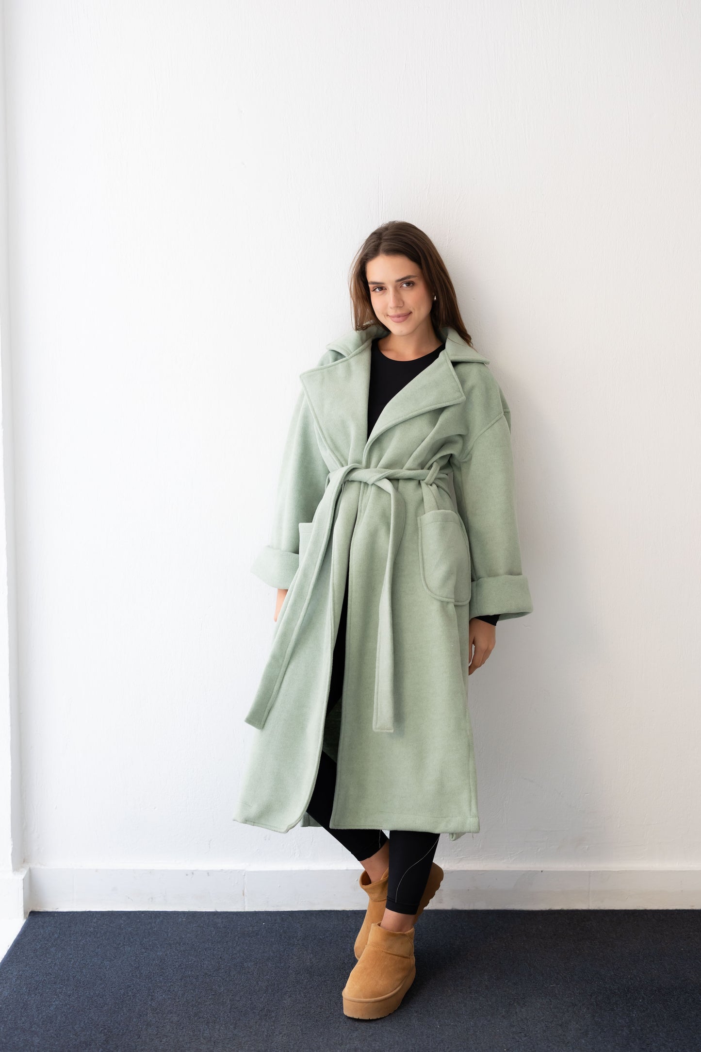 Keep Me Warm Coat - Mint