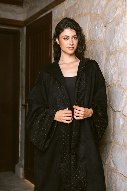 Sukoon Kaftan - Black
