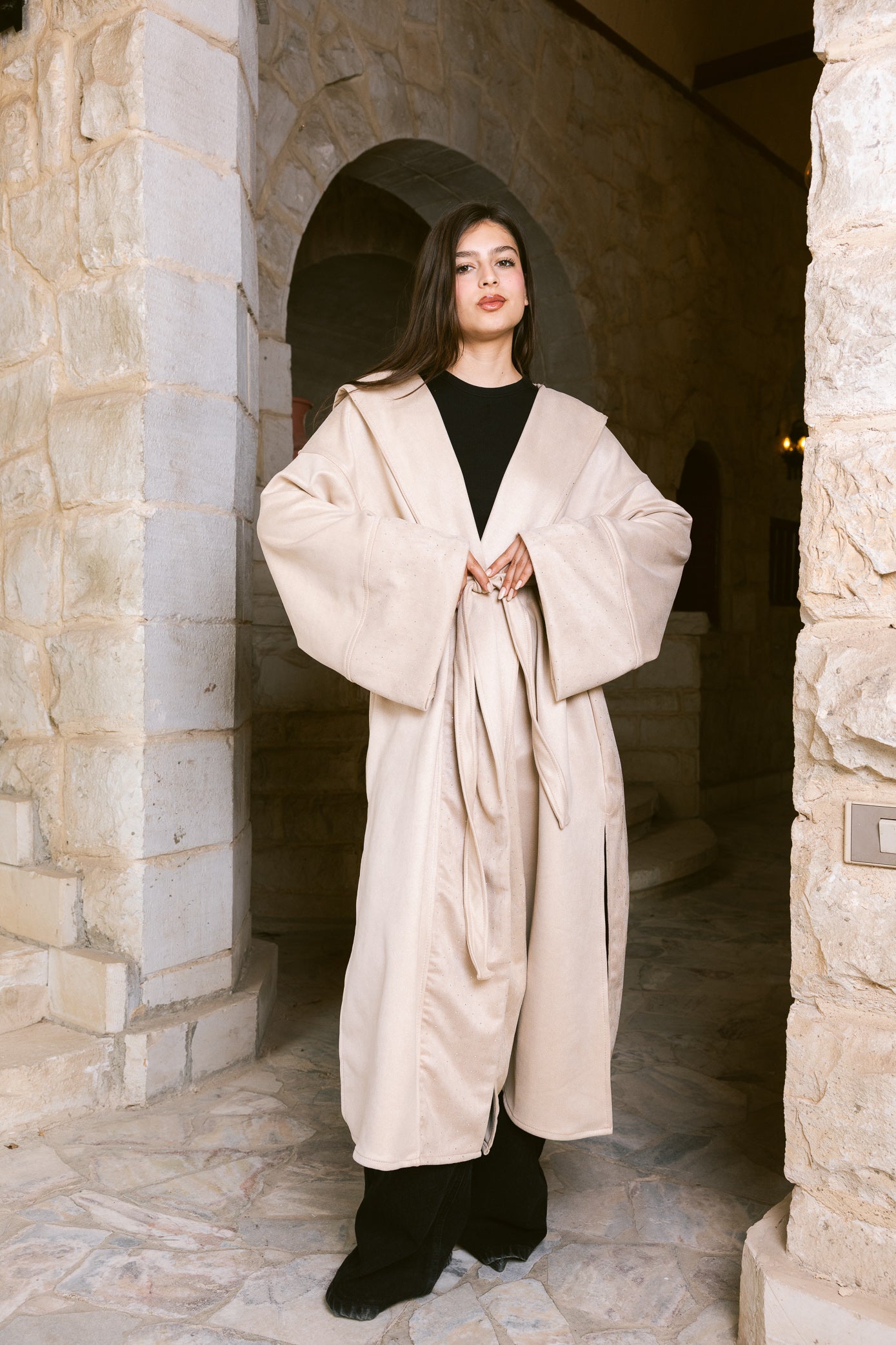 Sukoon Kaftan - Cream