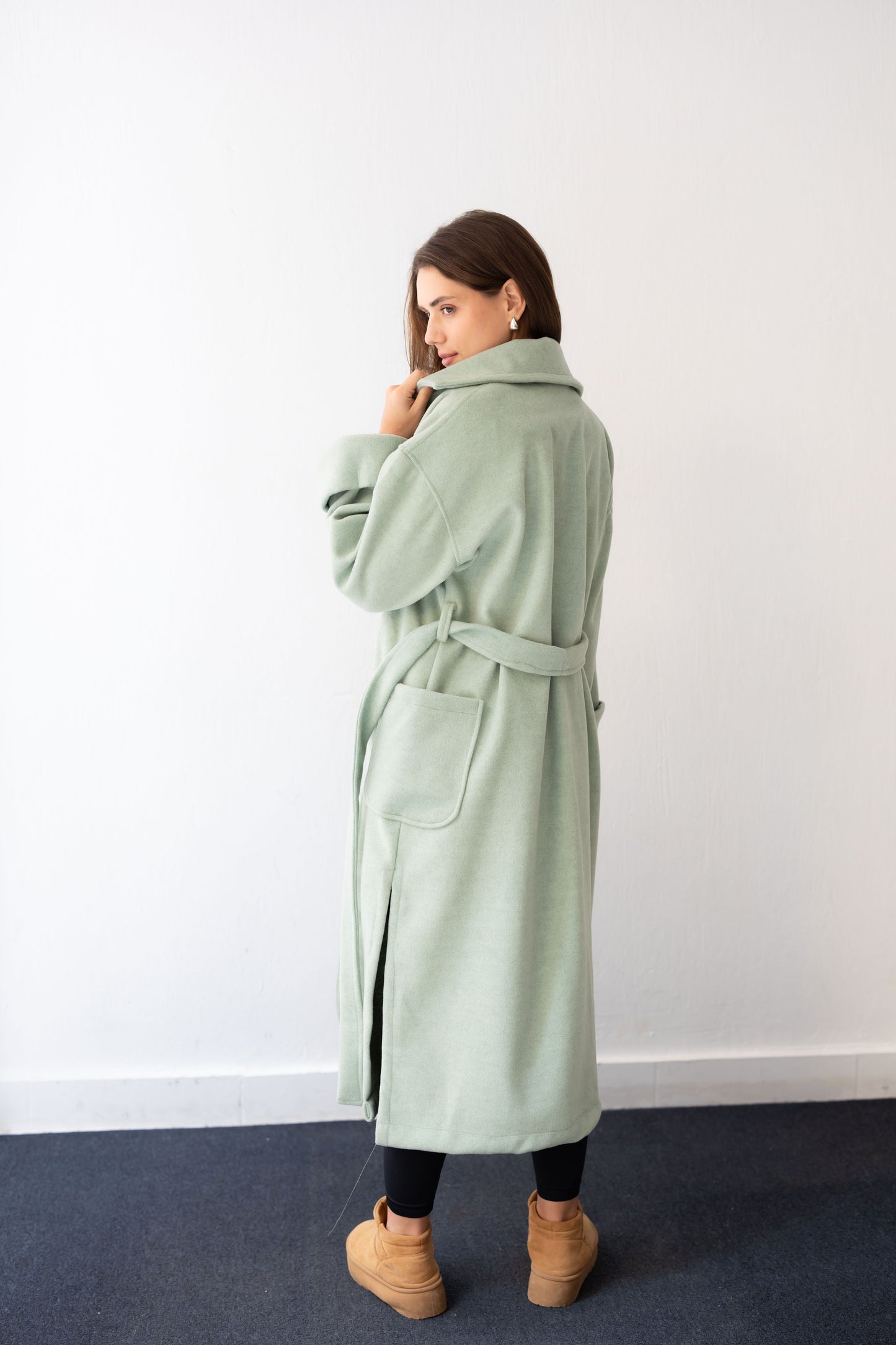 Keep Me Warm Coat - Mint