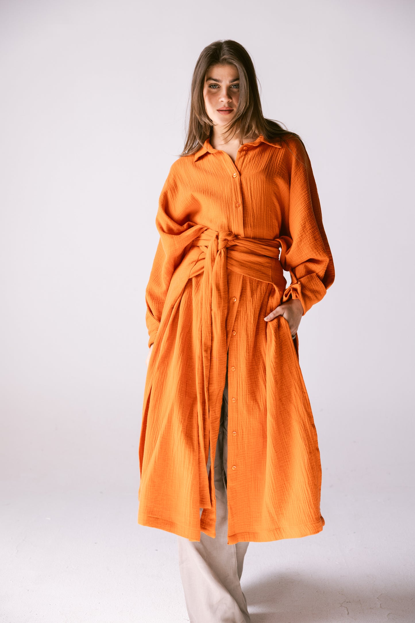 Off-Duty Shirt - Orange
