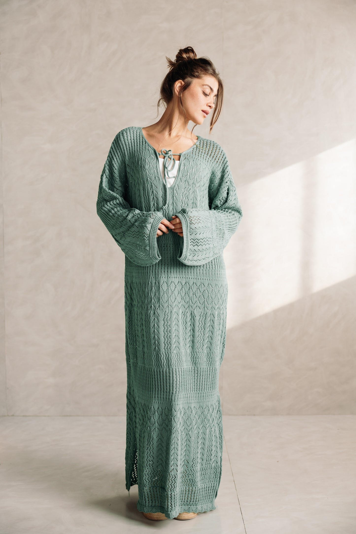 That Girl Knit Dress - Olive