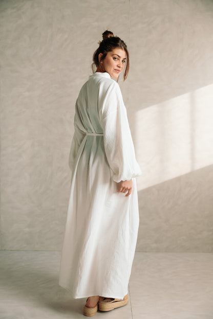 Rihan Dress - White