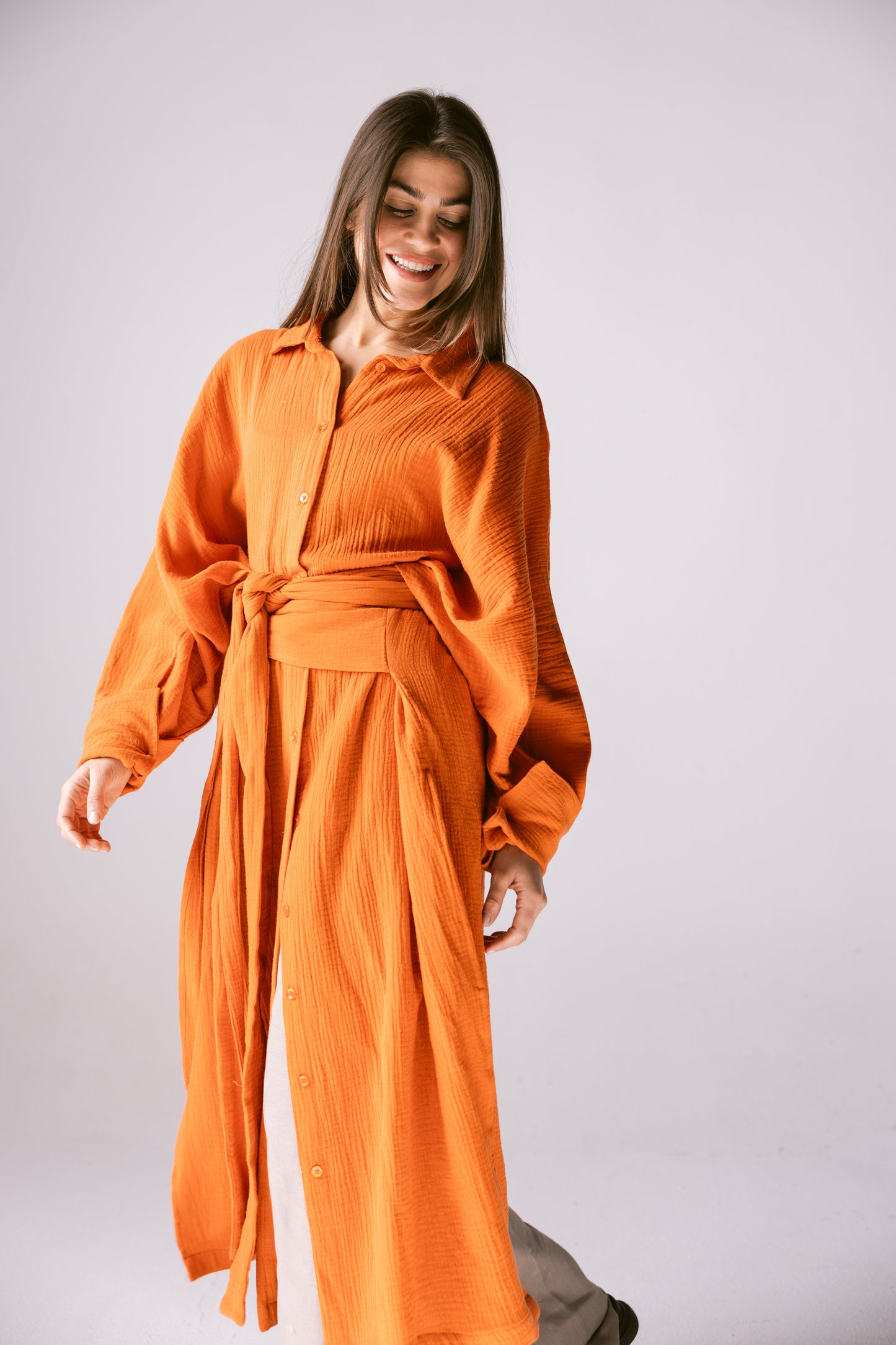 Off-Duty Shirt - Orange