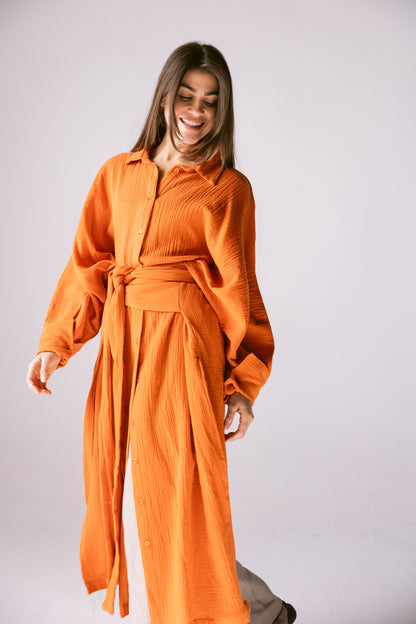 Off-Duty Shirt - Orange