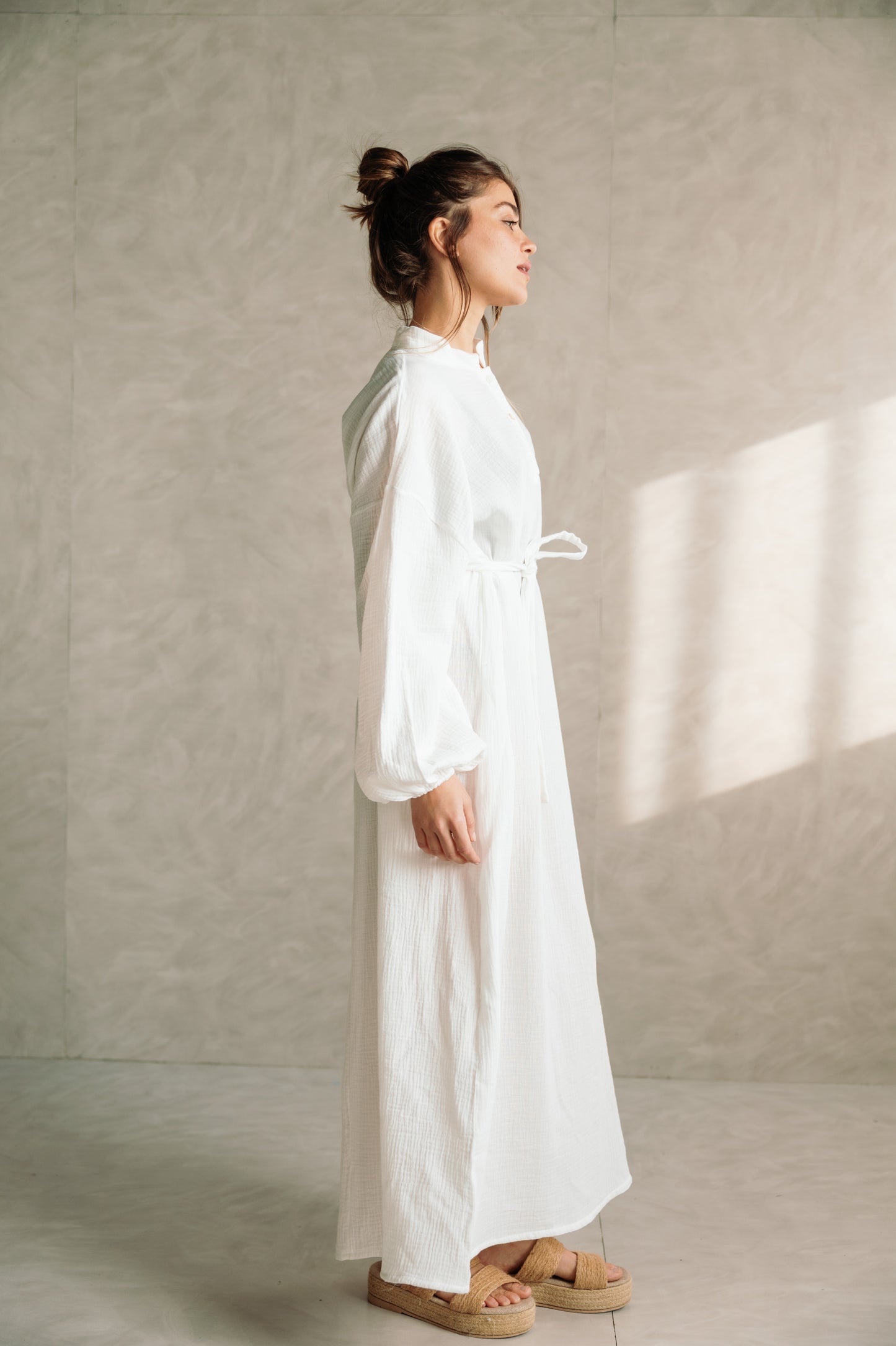 Rihan Dress - White