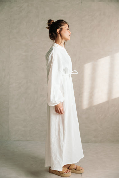 Rihan Dress - White