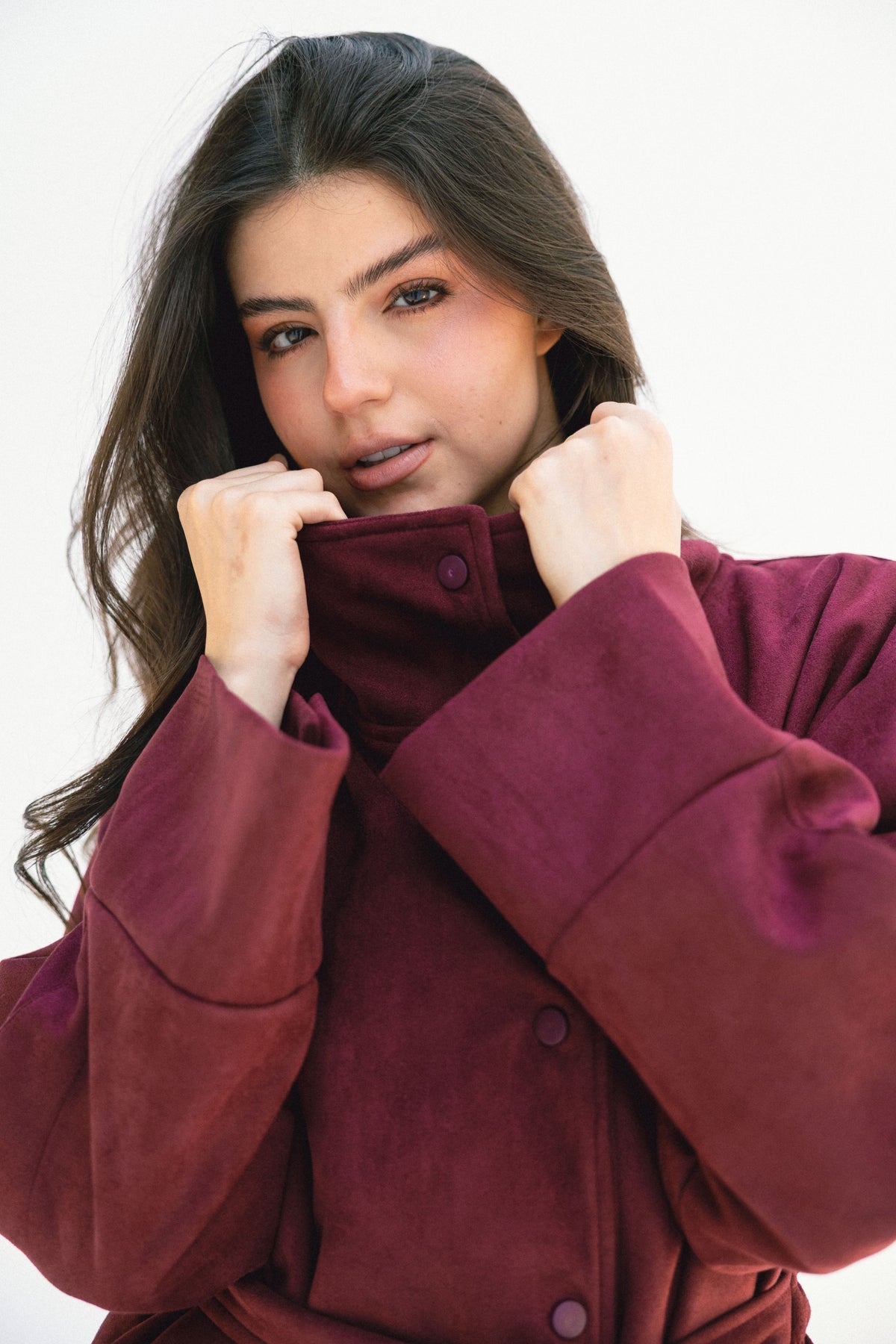 Comfort Zone Jacket - Burgundy